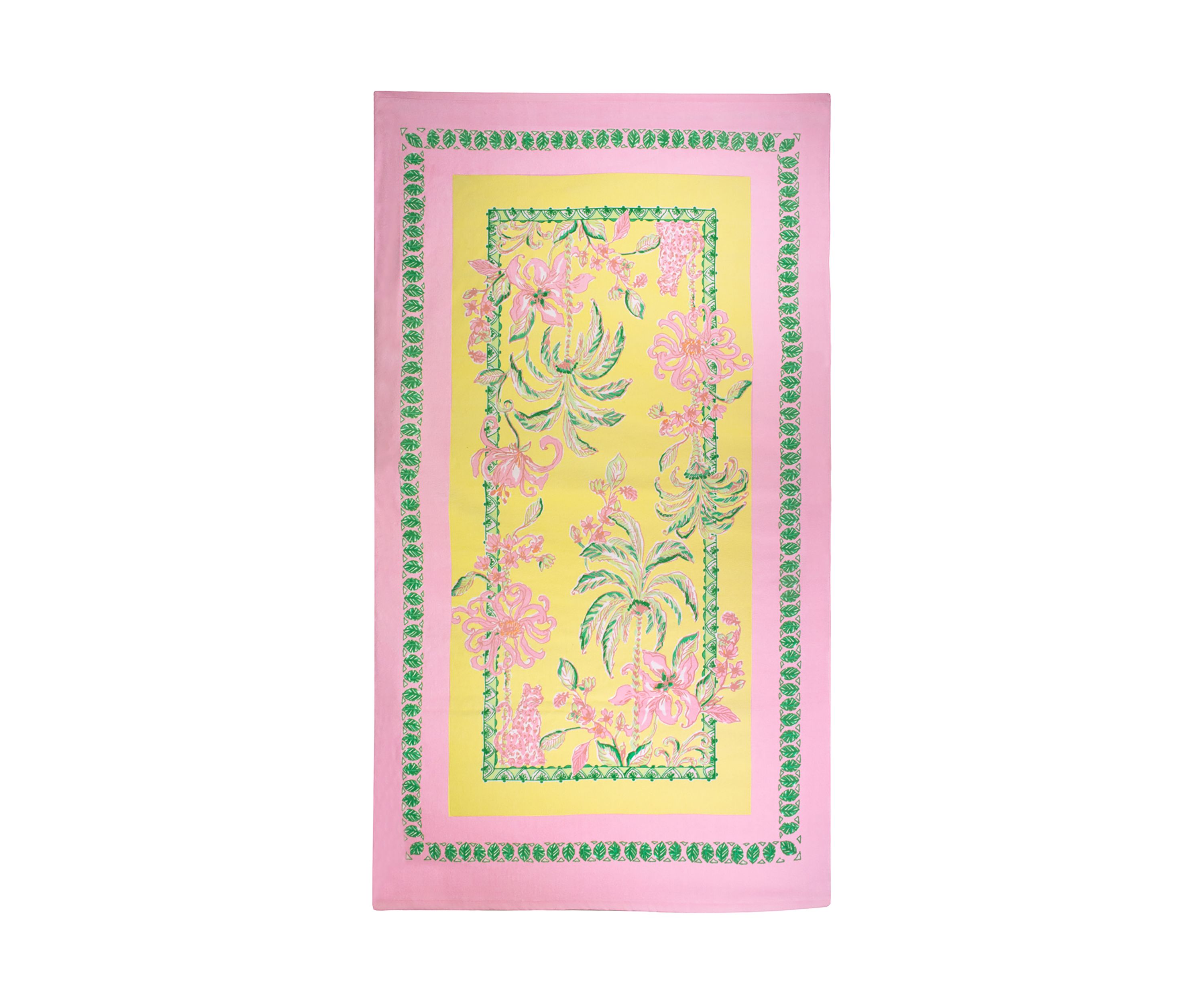 Tropical Oasis Beach Towel 