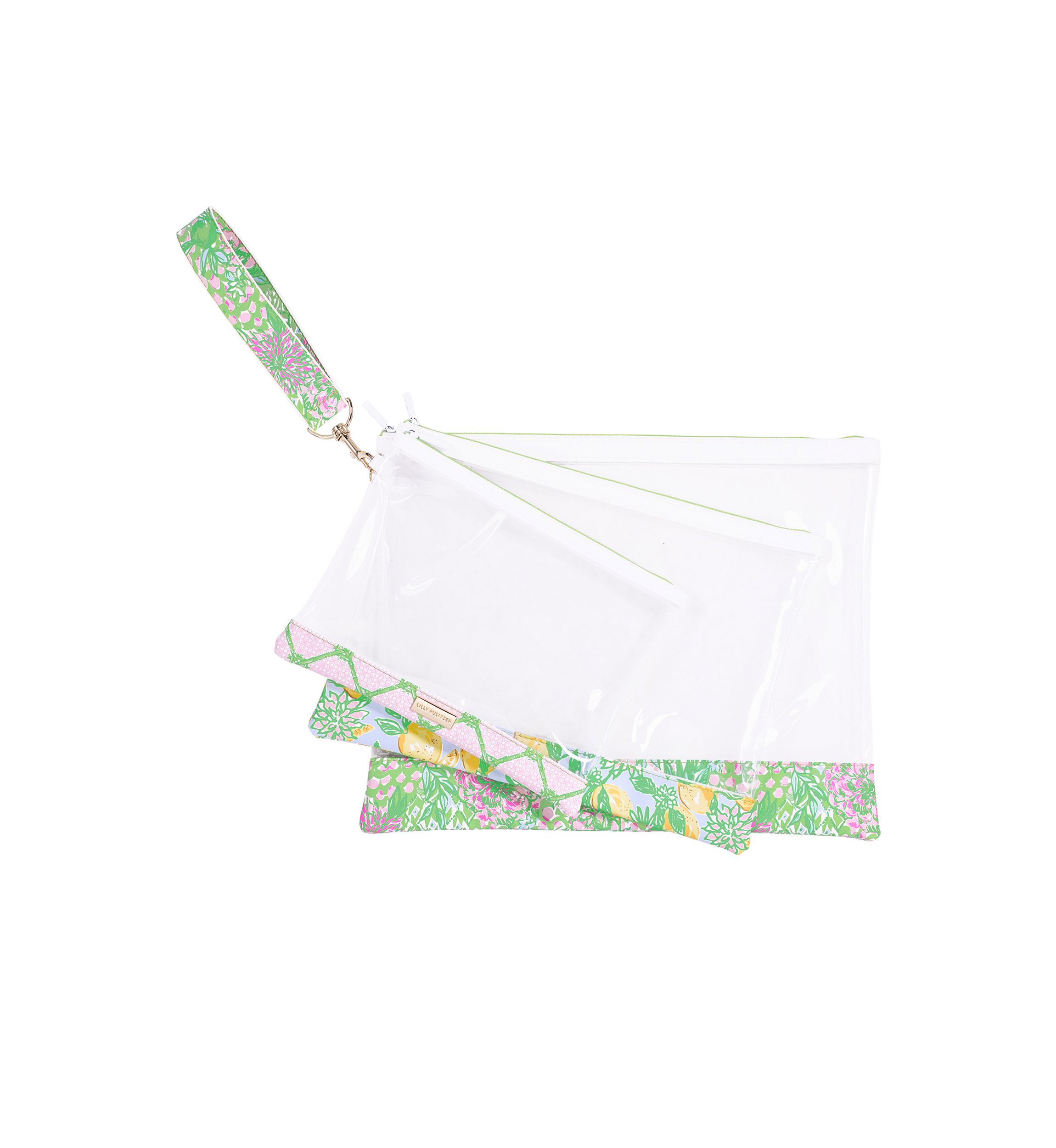 Carryall Trio Pouch Set, Lime Feeling Good