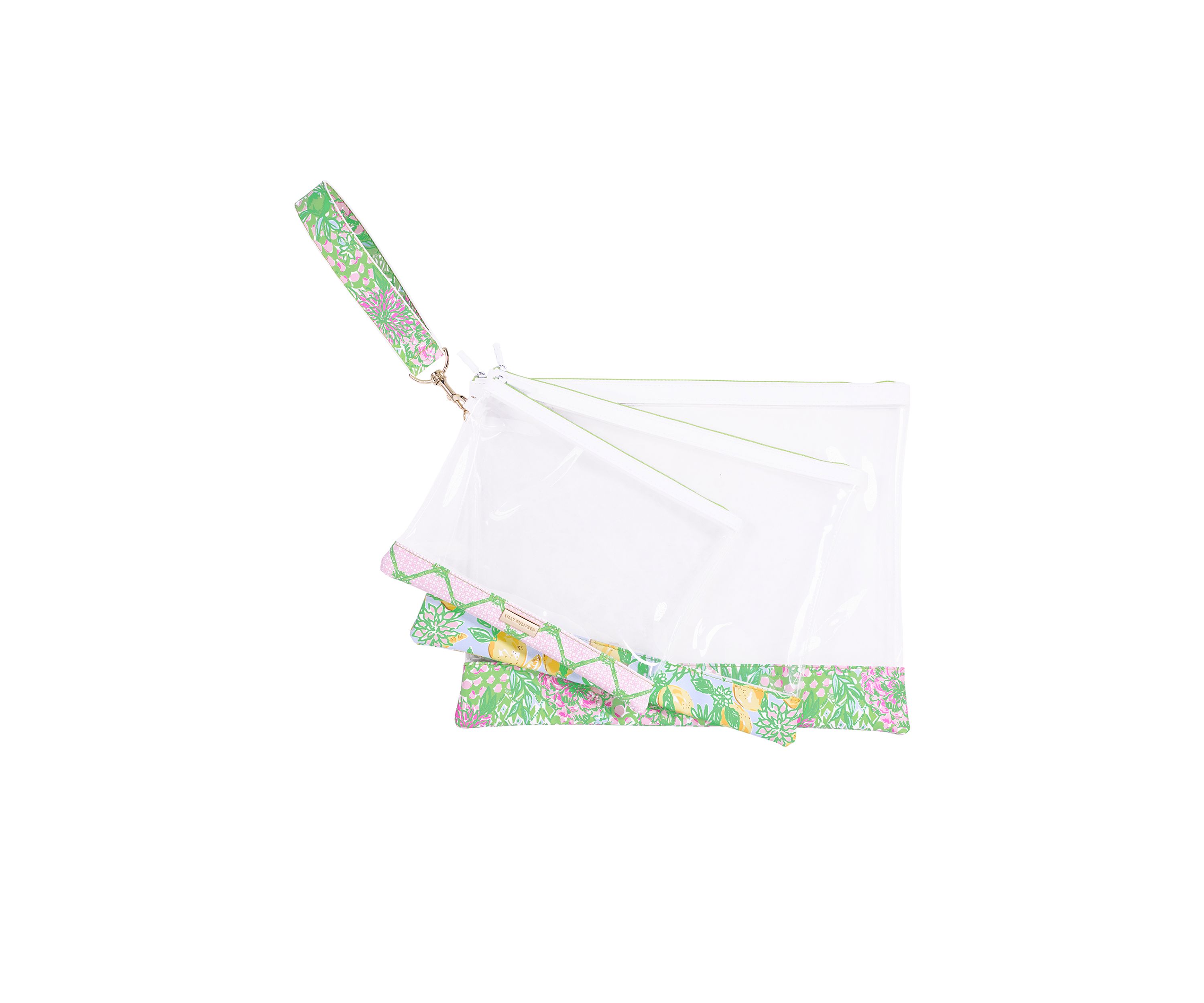 Carryall Trio Pouch Set, Lime Feeling Good