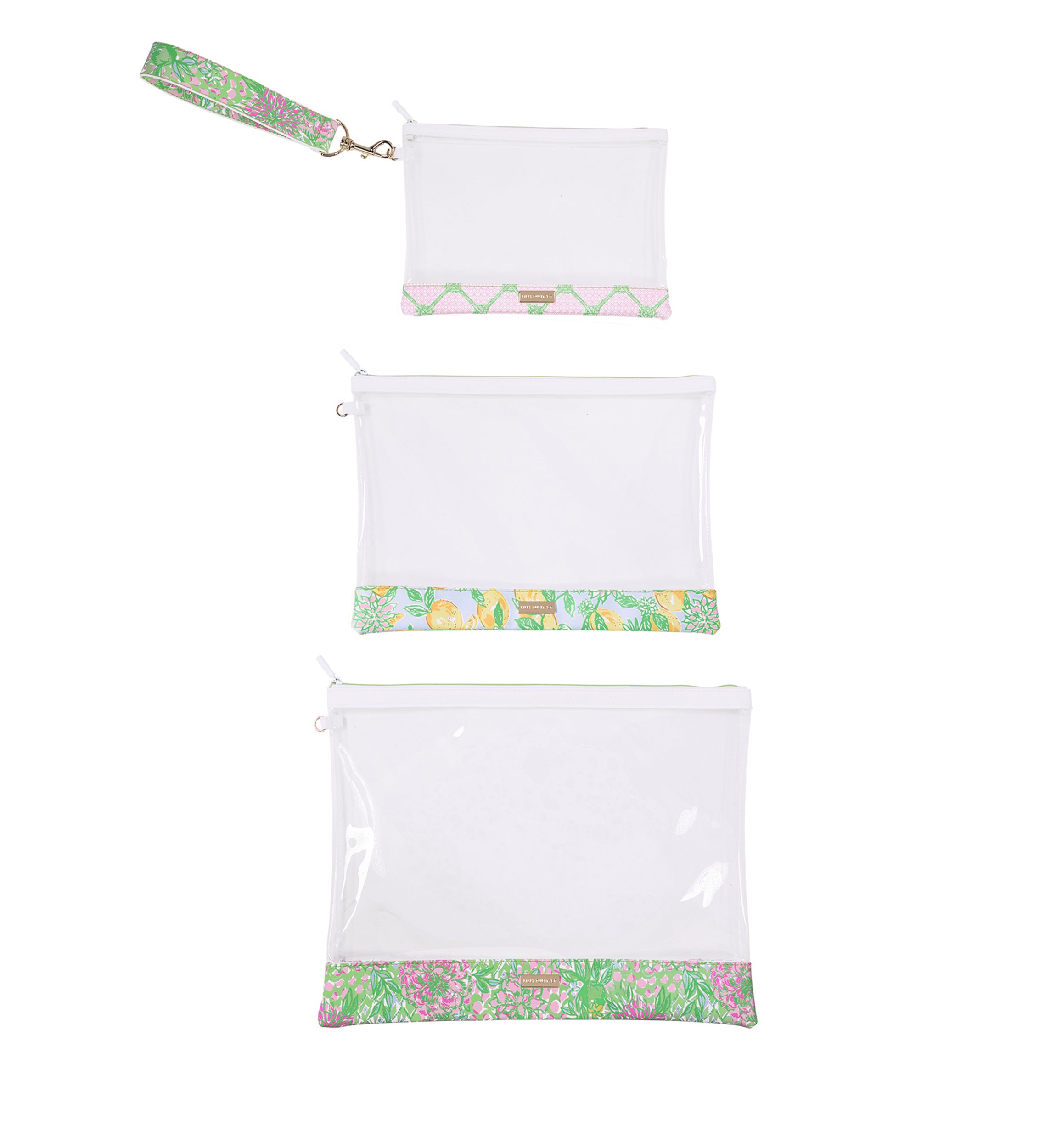 Carryall Trio Pouch Set, Lime Feeling Good