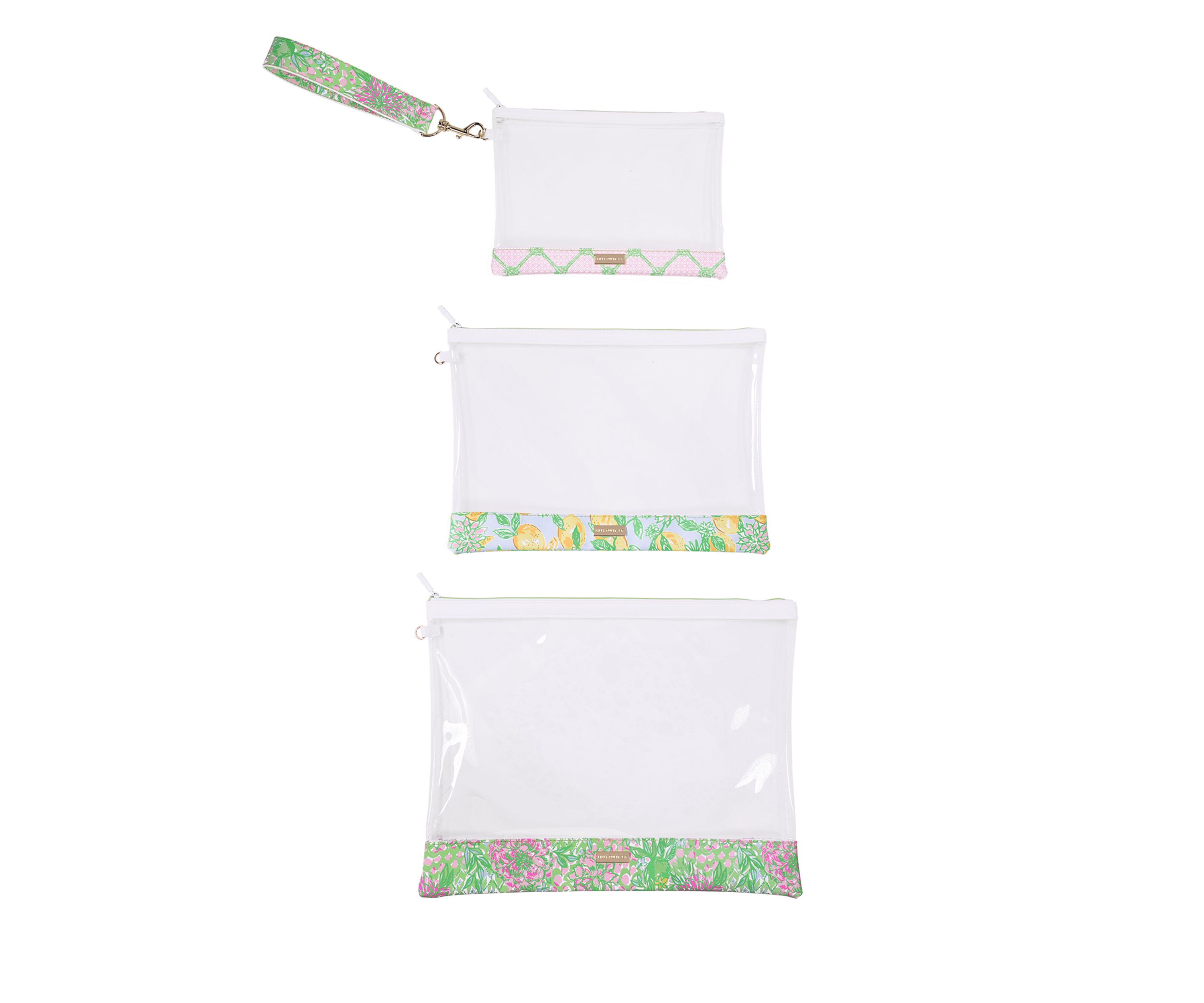 Carryall Trio Pouch Set, Lime Feeling Good