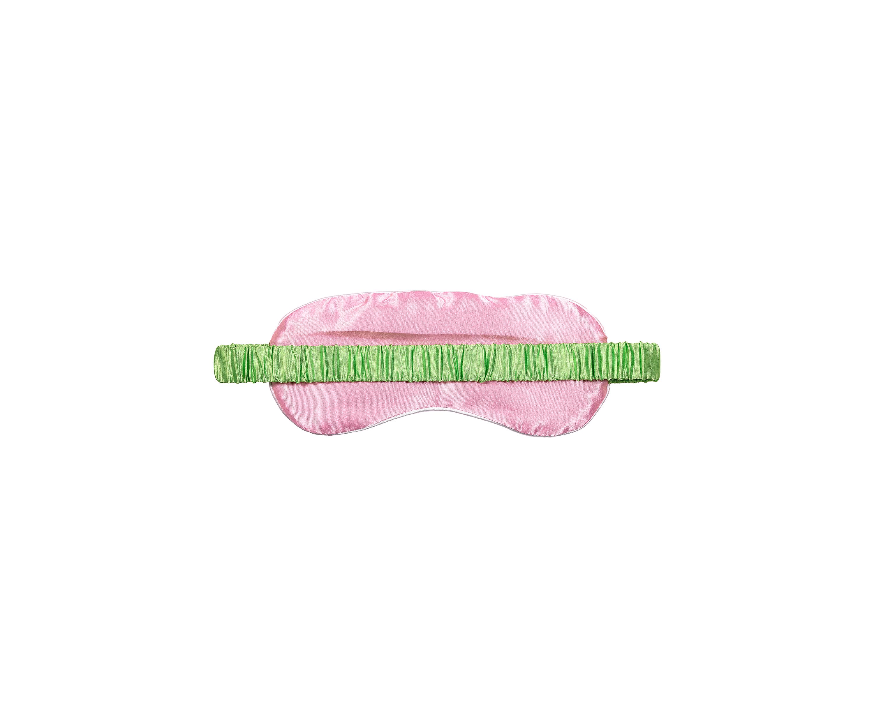 Neck Pillow and Eye Mask, Lime Feeling Good