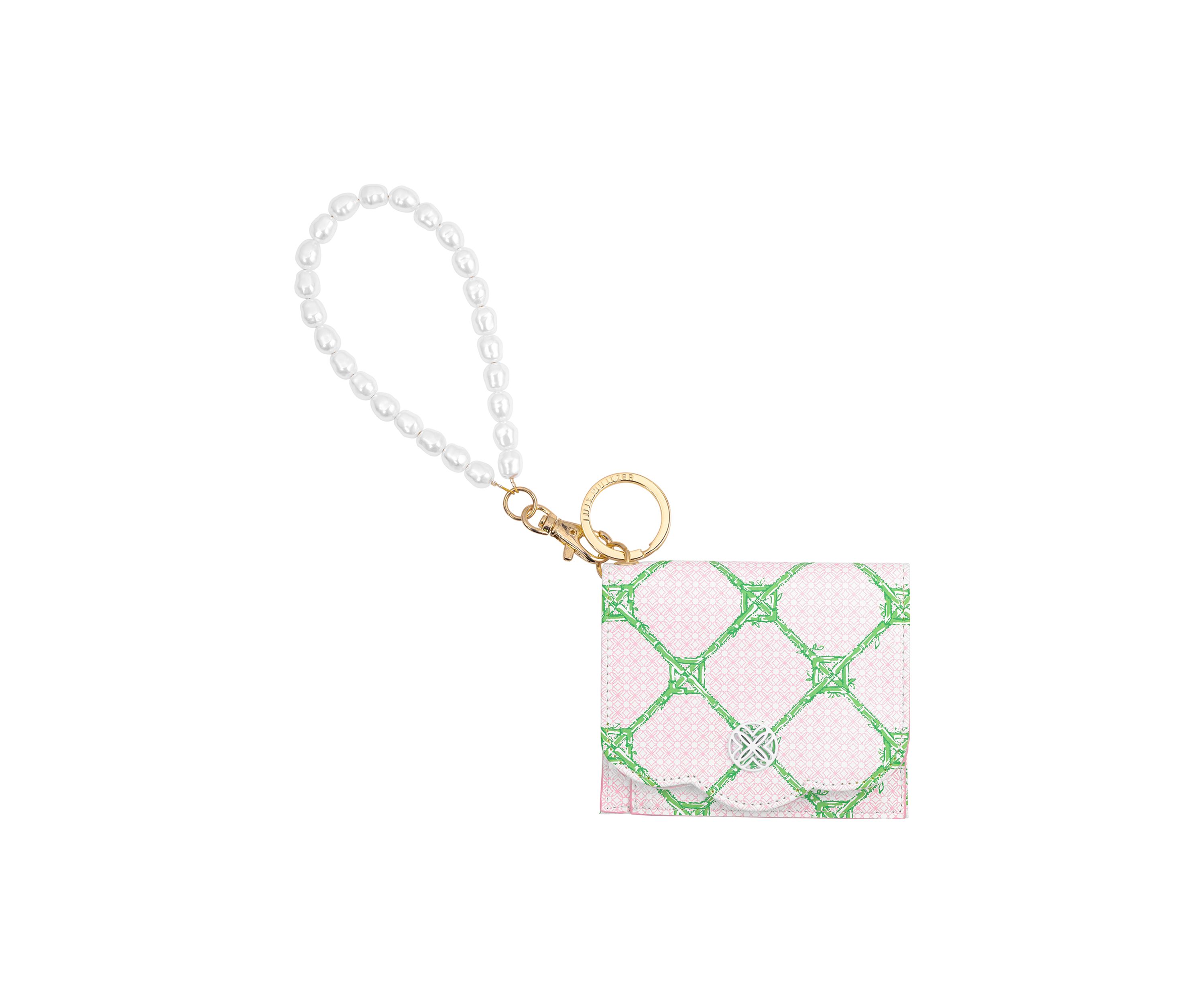 Snap Card Case, Butterfly Trellis