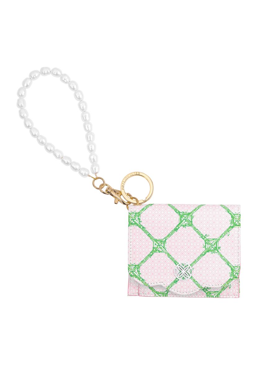 Snap Card Case, Butterfly Trellis