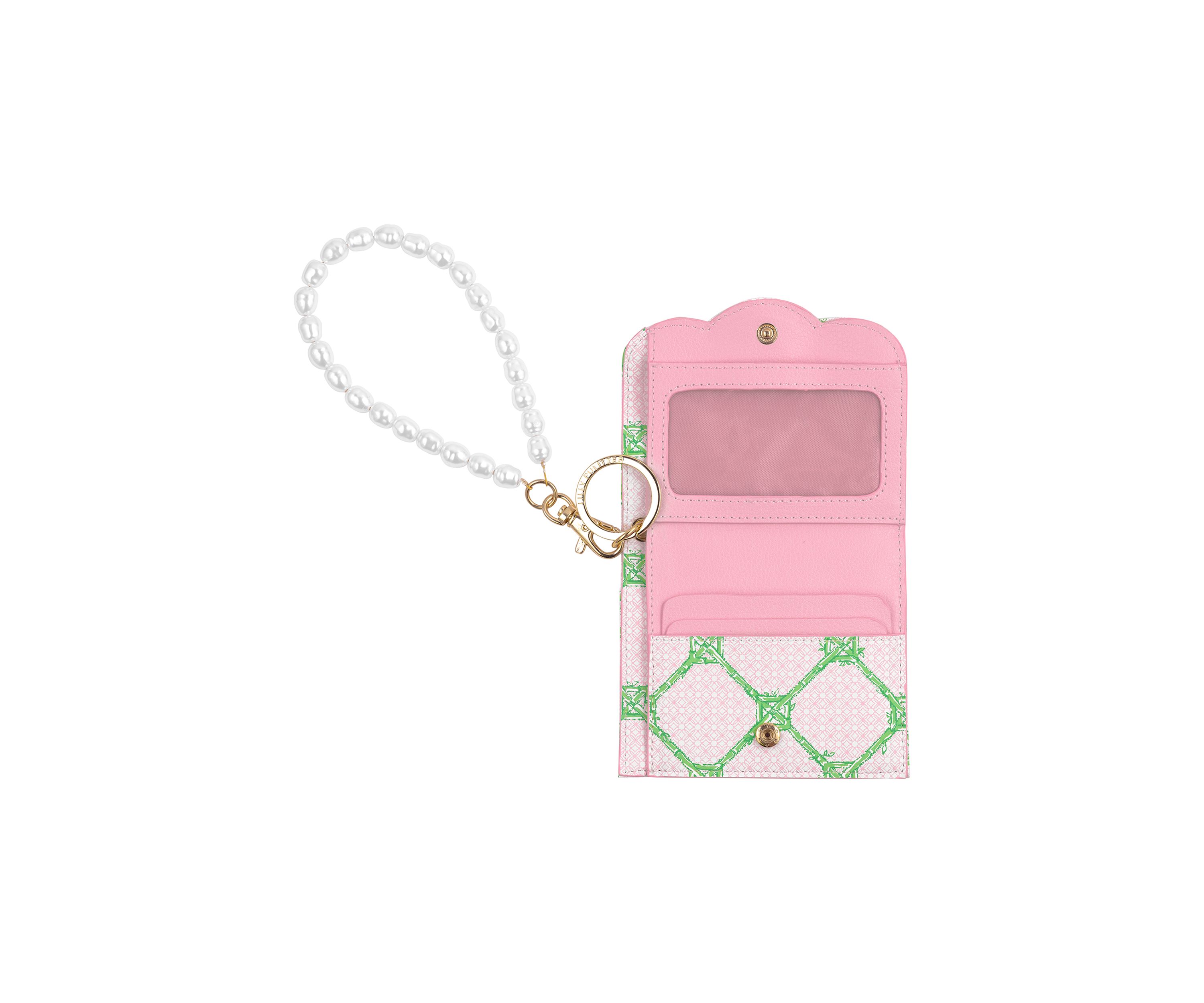 Snap Card Case, Butterfly Trellis