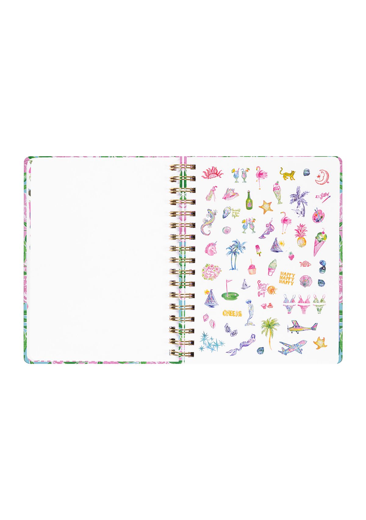 Jumbo 17 Month Agenda, Island Garden