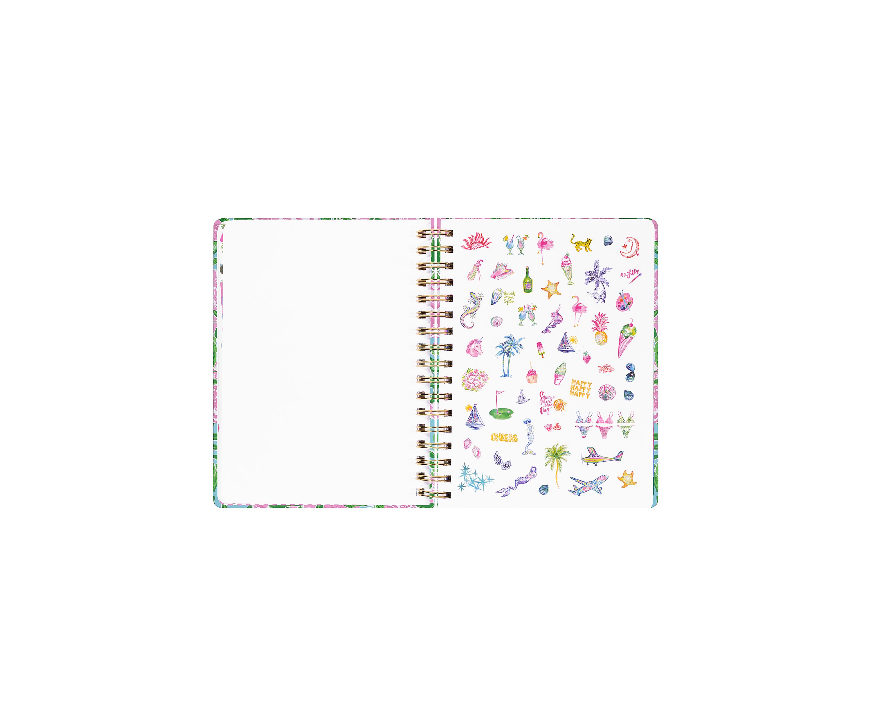 Jumbo 17 Month Agenda, Island Garden