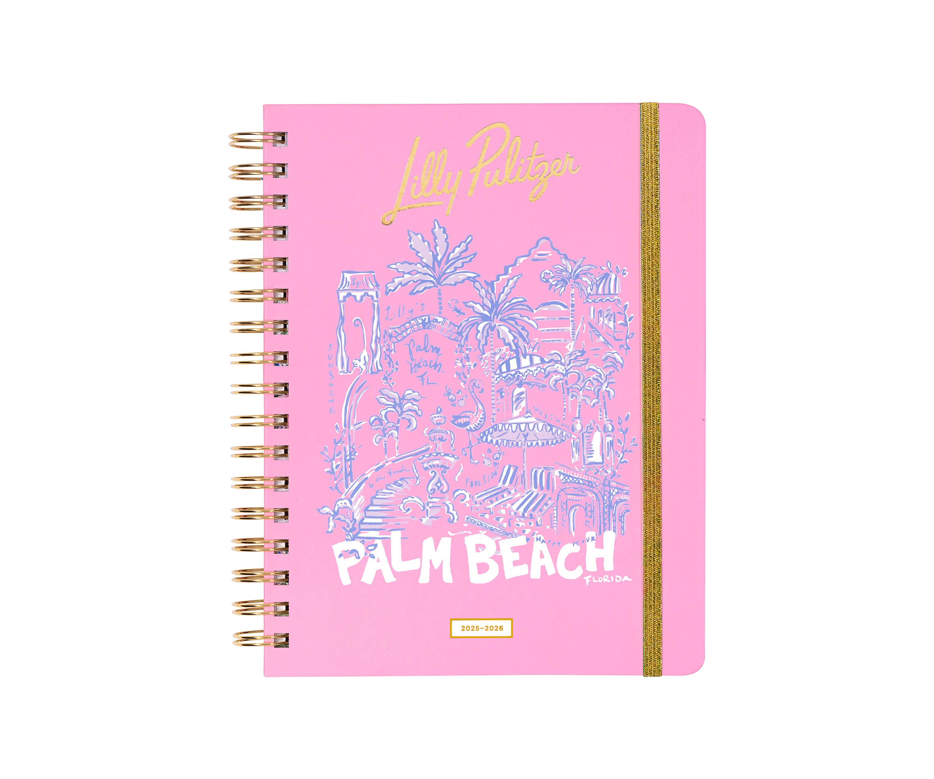 Large 17 Month Agenda, Palm Beach Playground