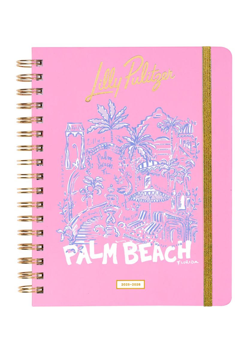 Large 17 Month Agenda, Palm Beach Playground