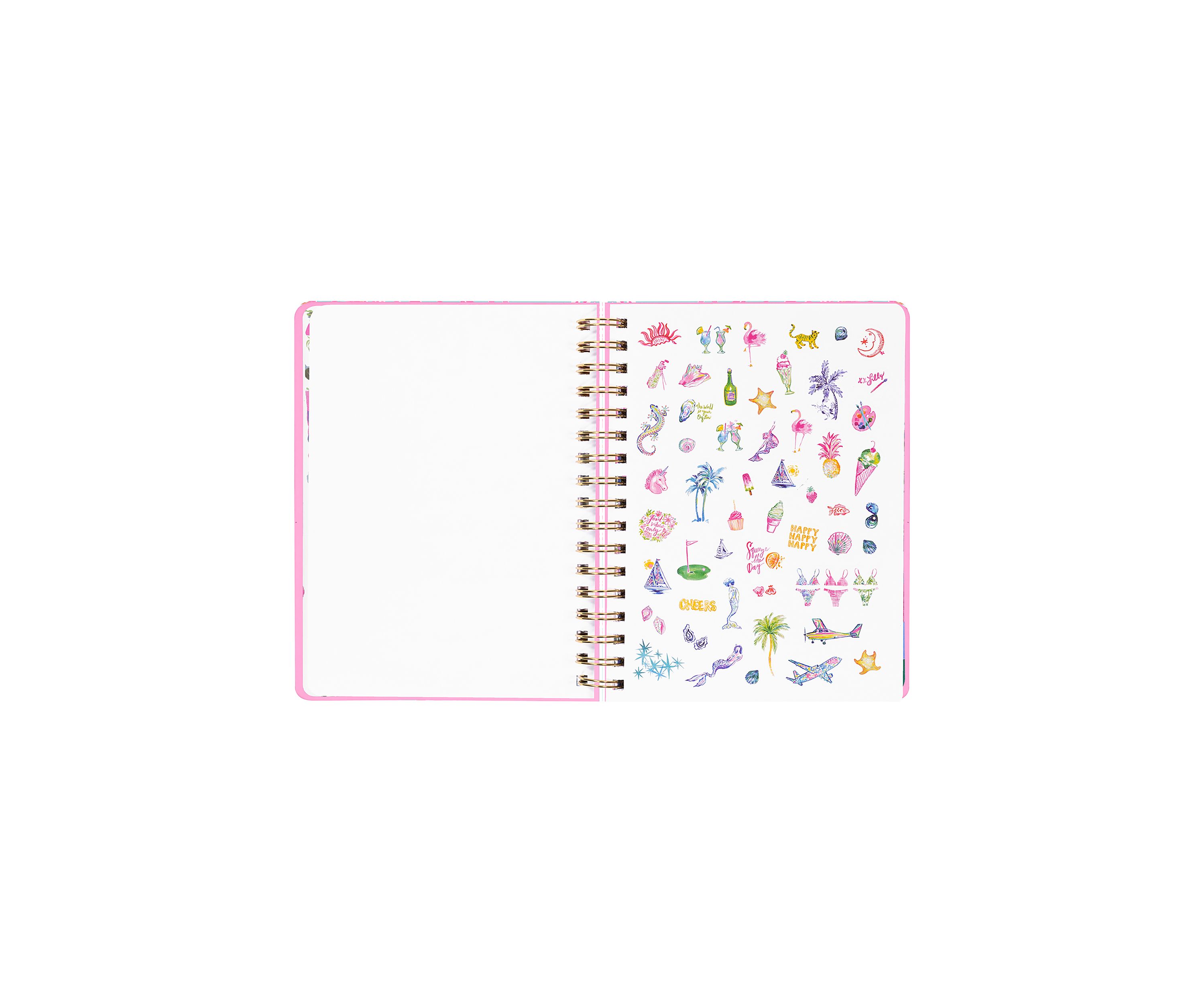 Large 17 Month Agenda, Palm Beach Playground