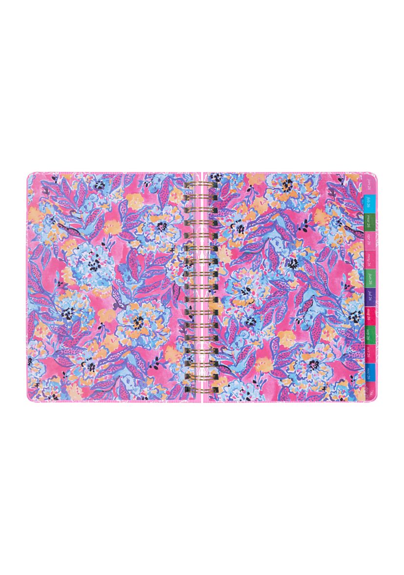 Rousseau Pink Cute as Shell Large 17 Month Agenda