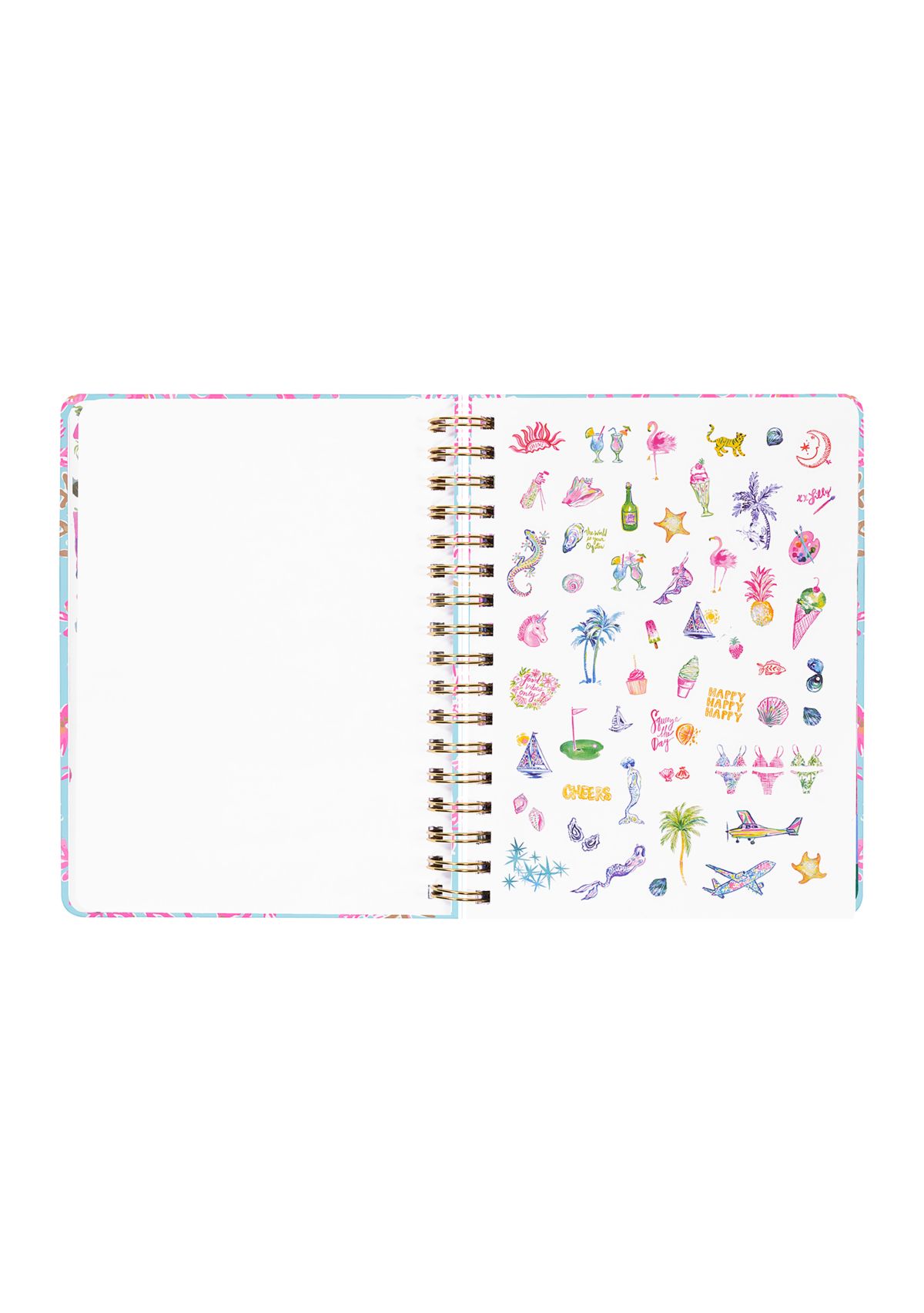 Royal Coral Large 17 Month Agenda