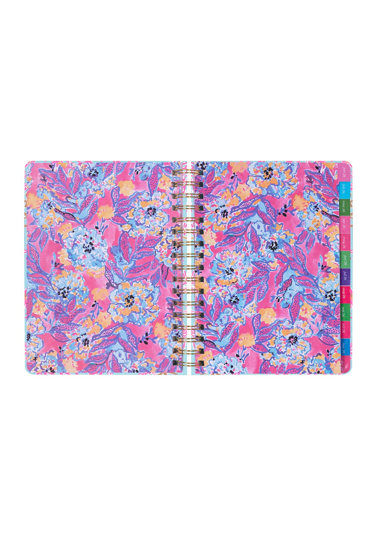 Royal Coral Large 17 Month Agenda