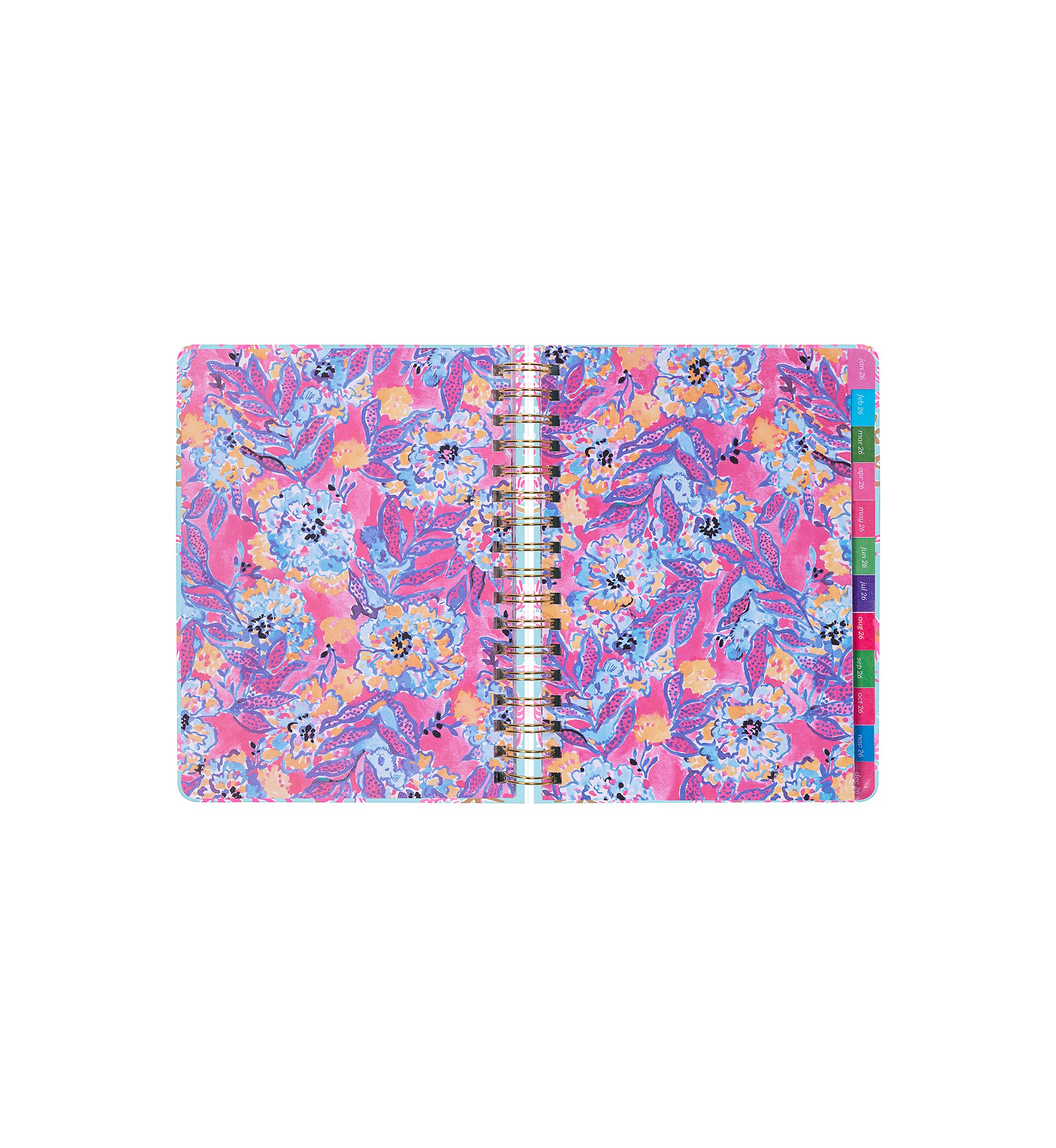 Royal Coral Large 17 Month Agenda