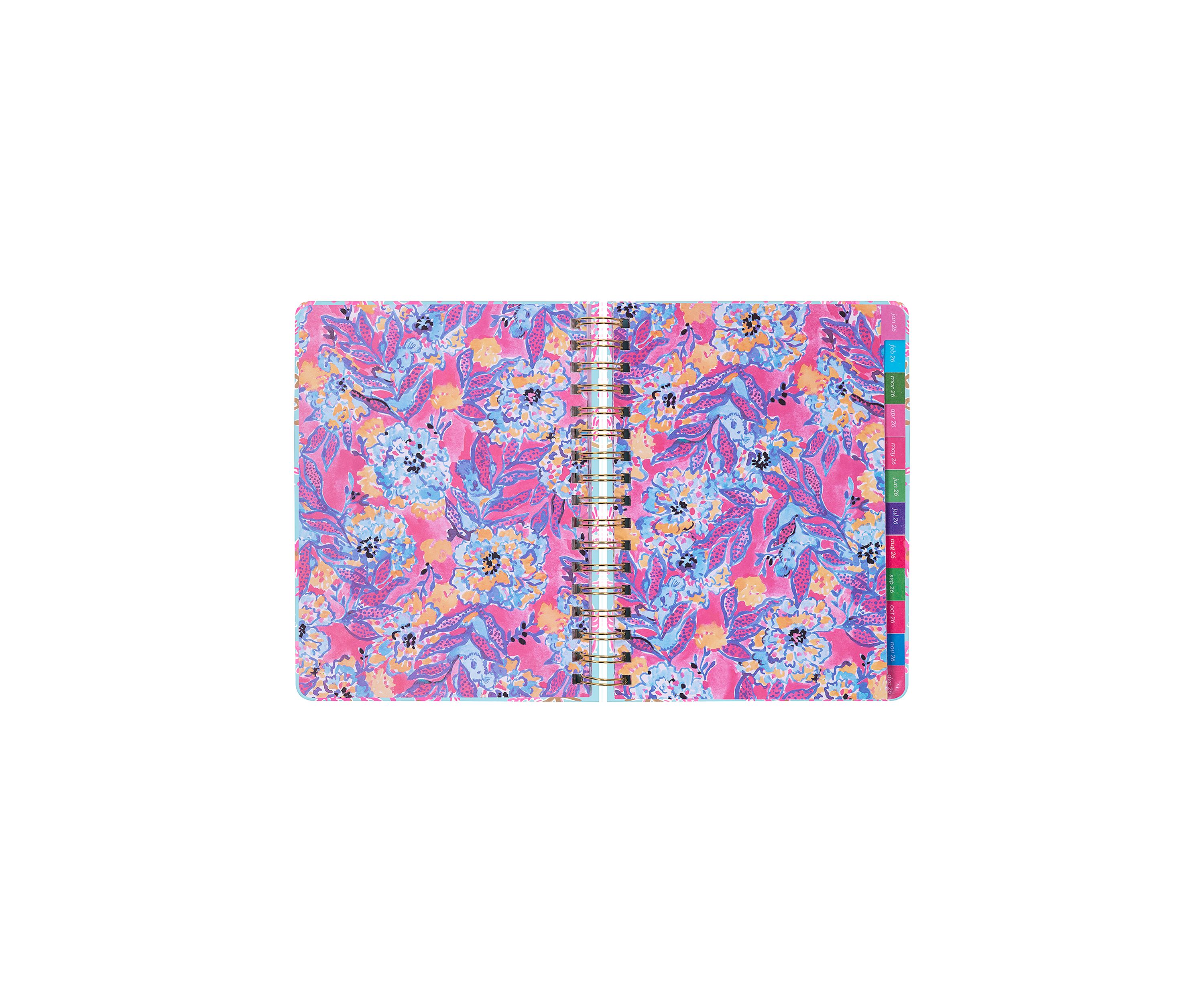 Royal Coral Large 17 Month Agenda