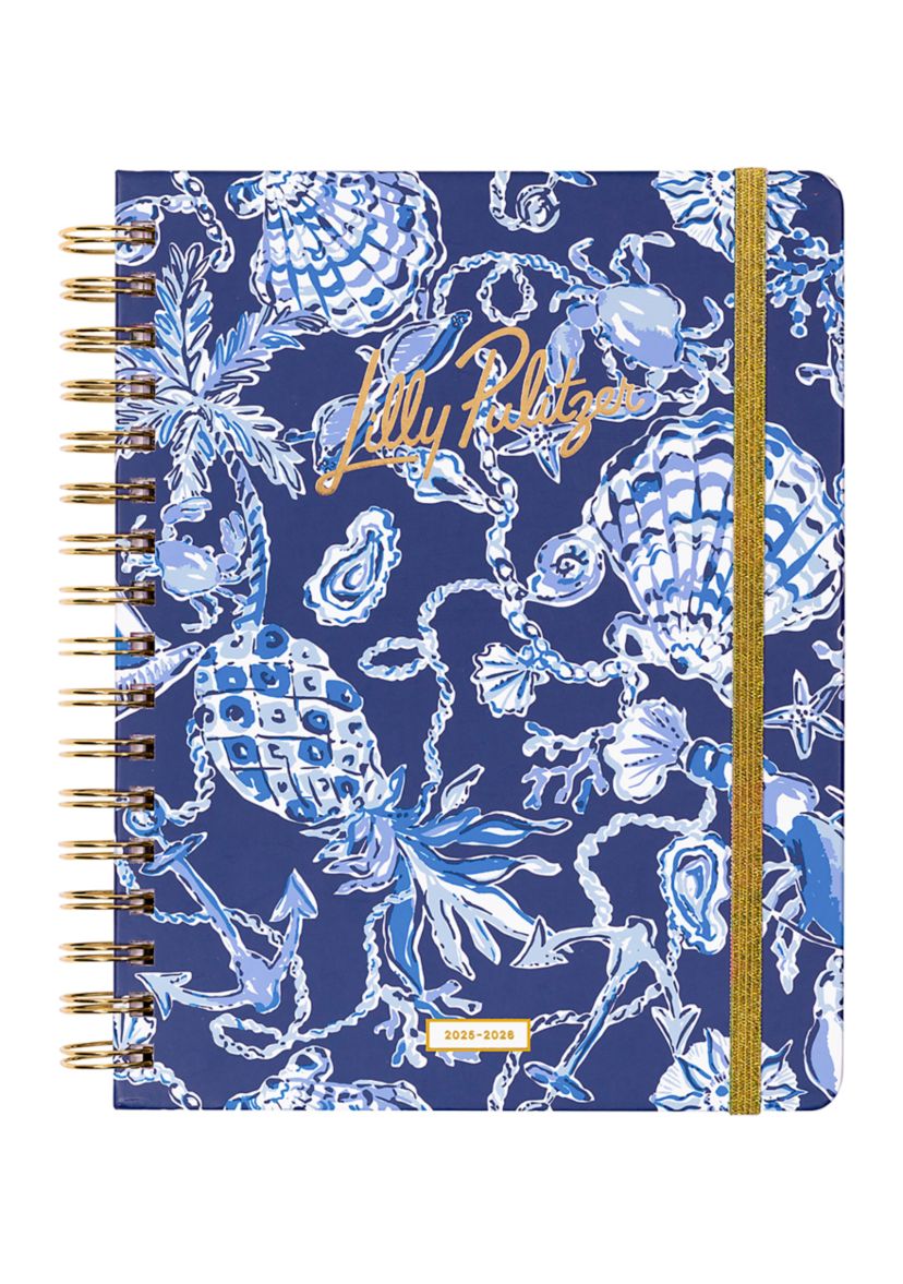 Large 17 Month Agenda, Sapphire Pool Barefoot Beachcomber