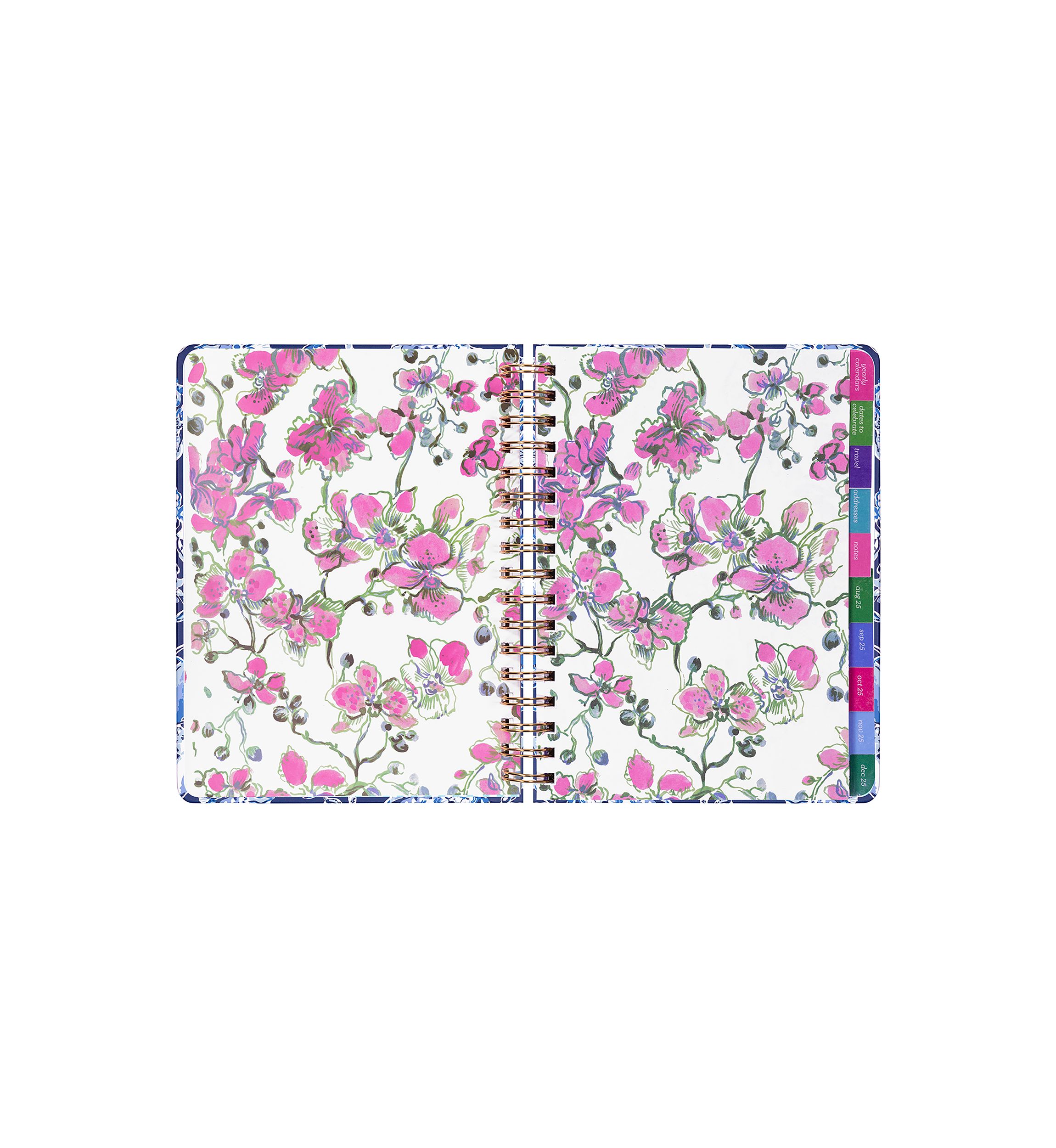 Large 17 Month Agenda, Sapphire Pool Barefoot Beachcomber