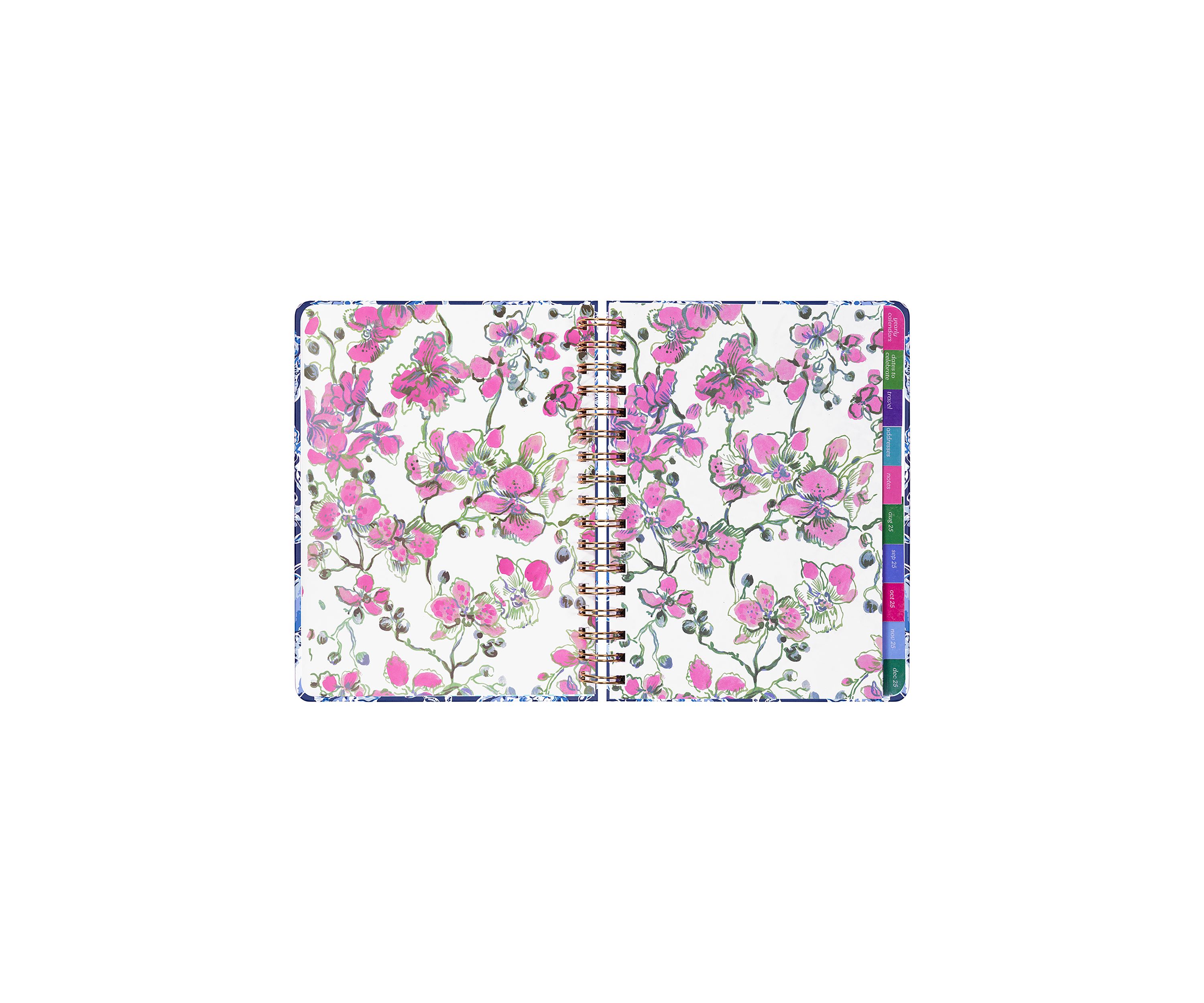 Large 17 Month Agenda, Sapphire Pool Barefoot Beachcomber