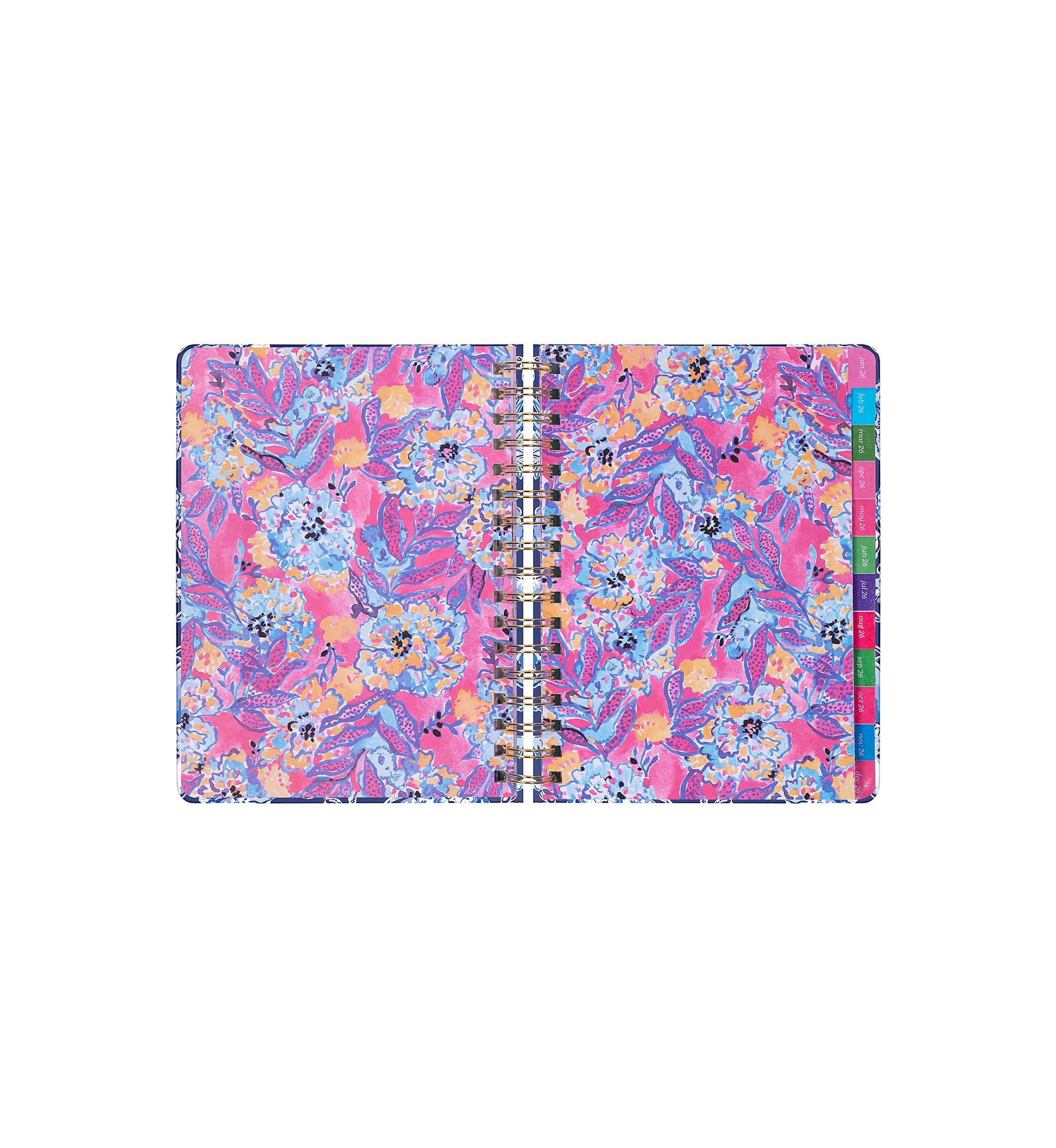 Large 17 Month Agenda, Sapphire Pool Barefoot Beachcomber