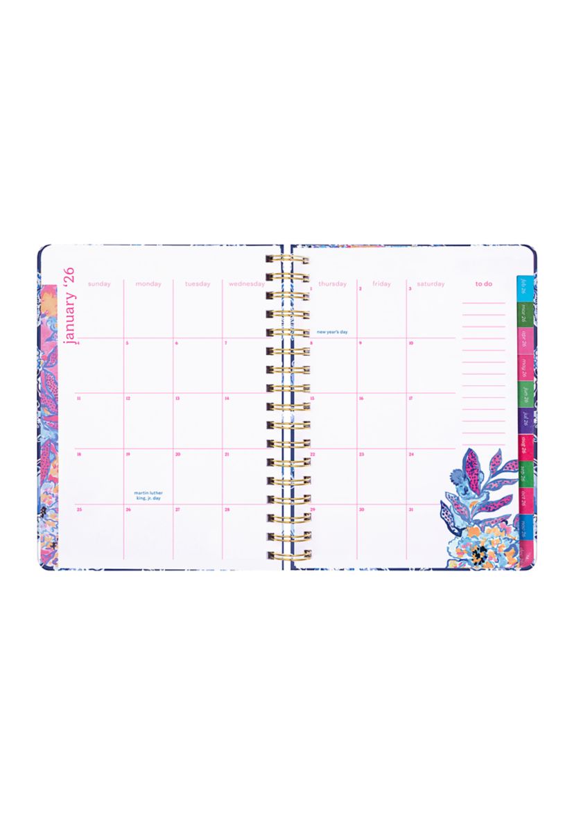 Large 17 Month Agenda, Sapphire Pool Barefoot Beachcomber