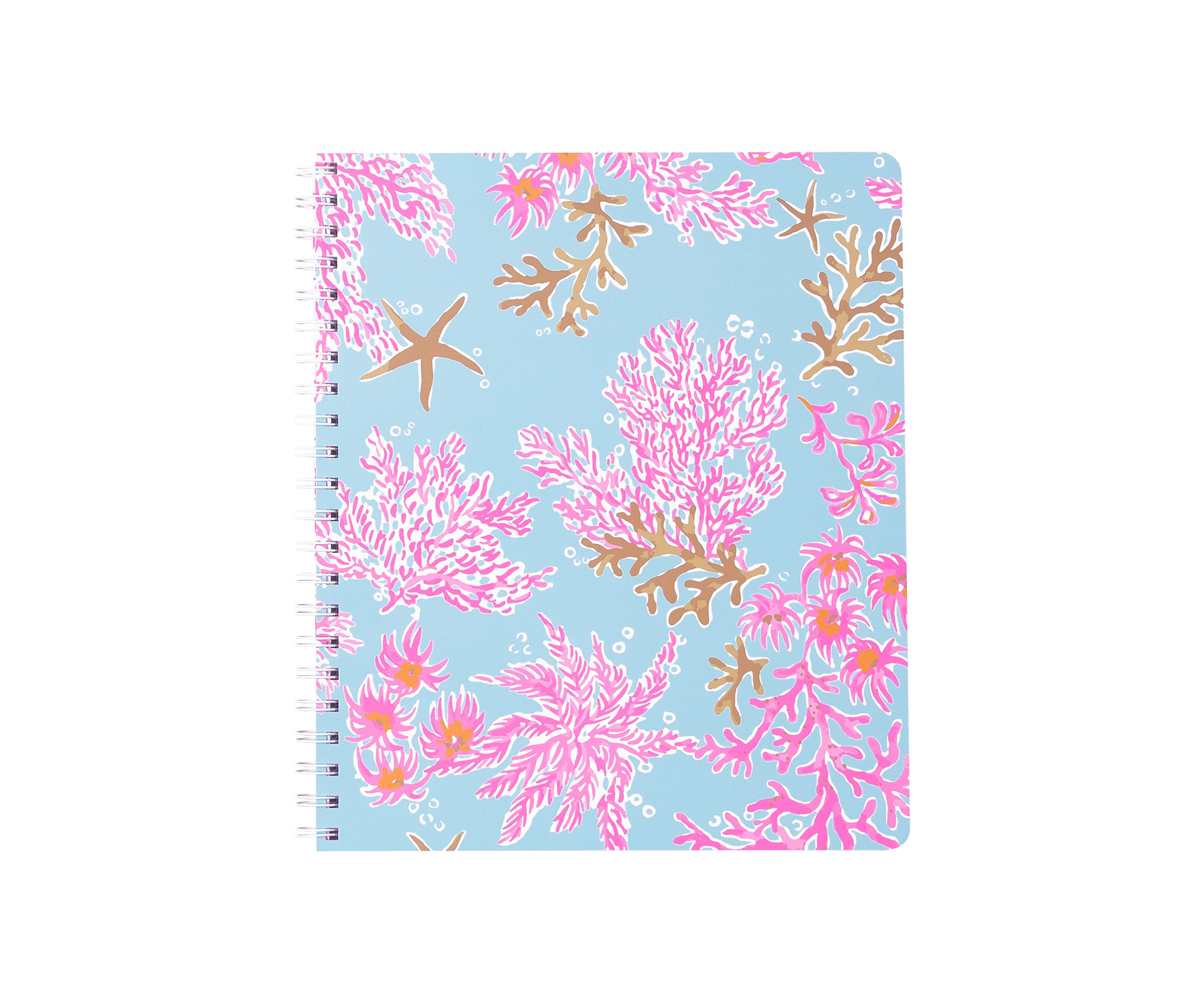 Large Notebook, Royal Coral