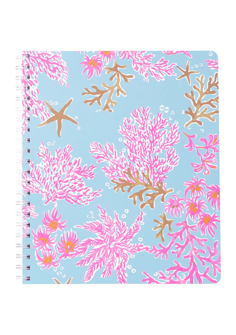 Large Notebook, Royal Coral