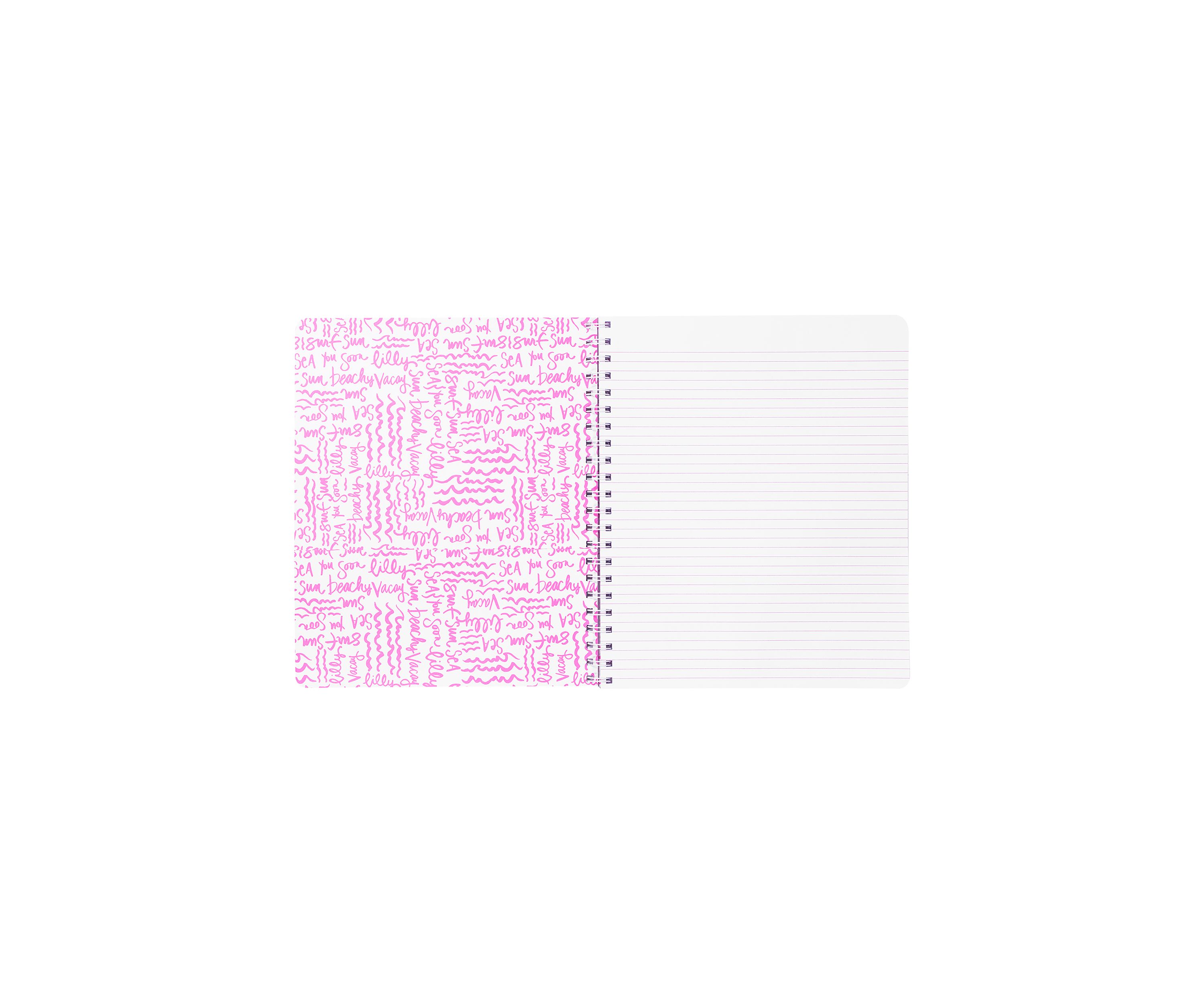 Large Notebook, Royal Coral