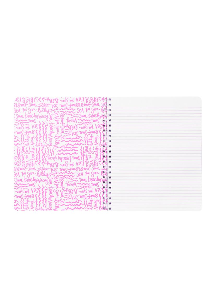 Large Notebook, Royal Coral