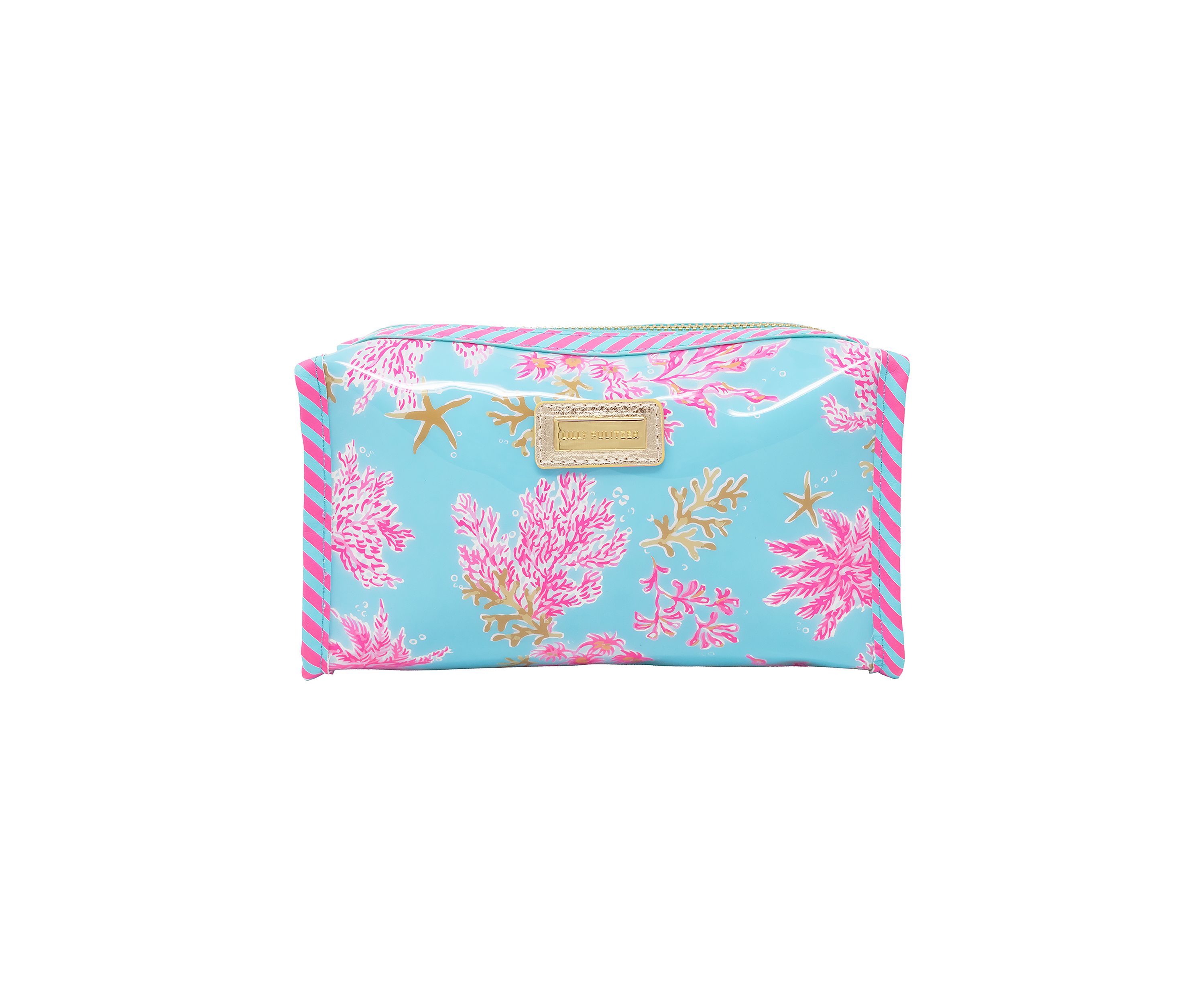 Pencil Pouch, Royal Coral