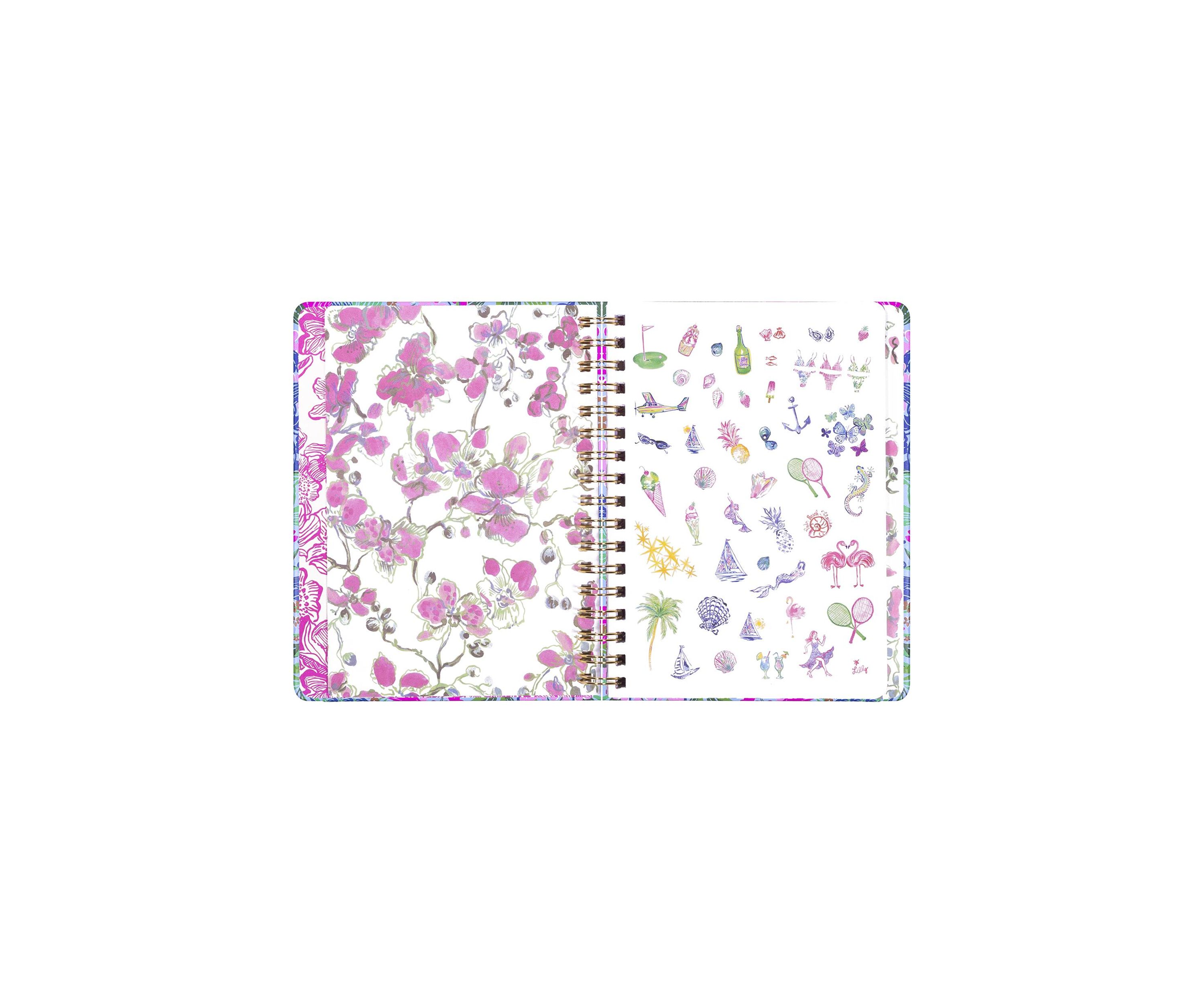Large 12 Month Agenda, Endless Summer