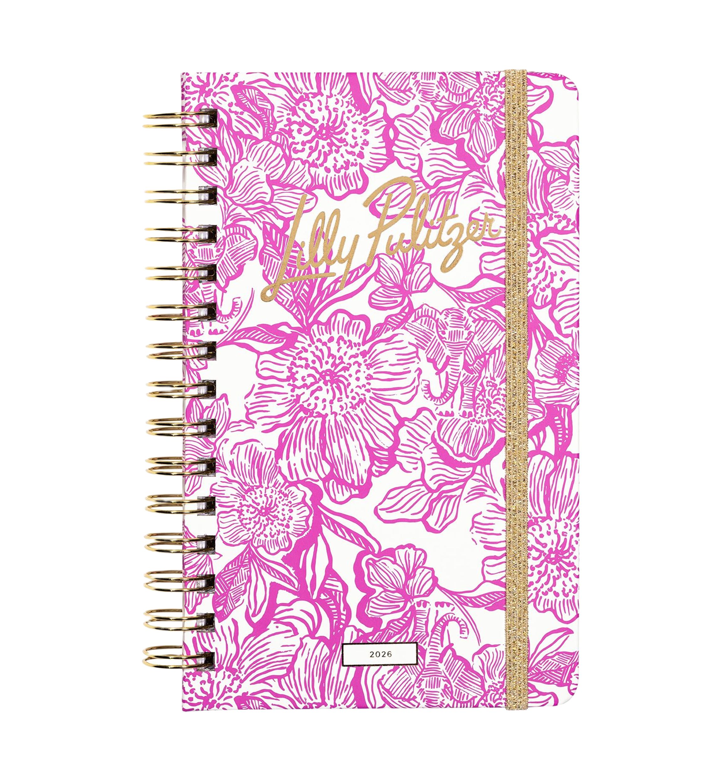 Medium 12 Month Agenda, Unforgettable Pink