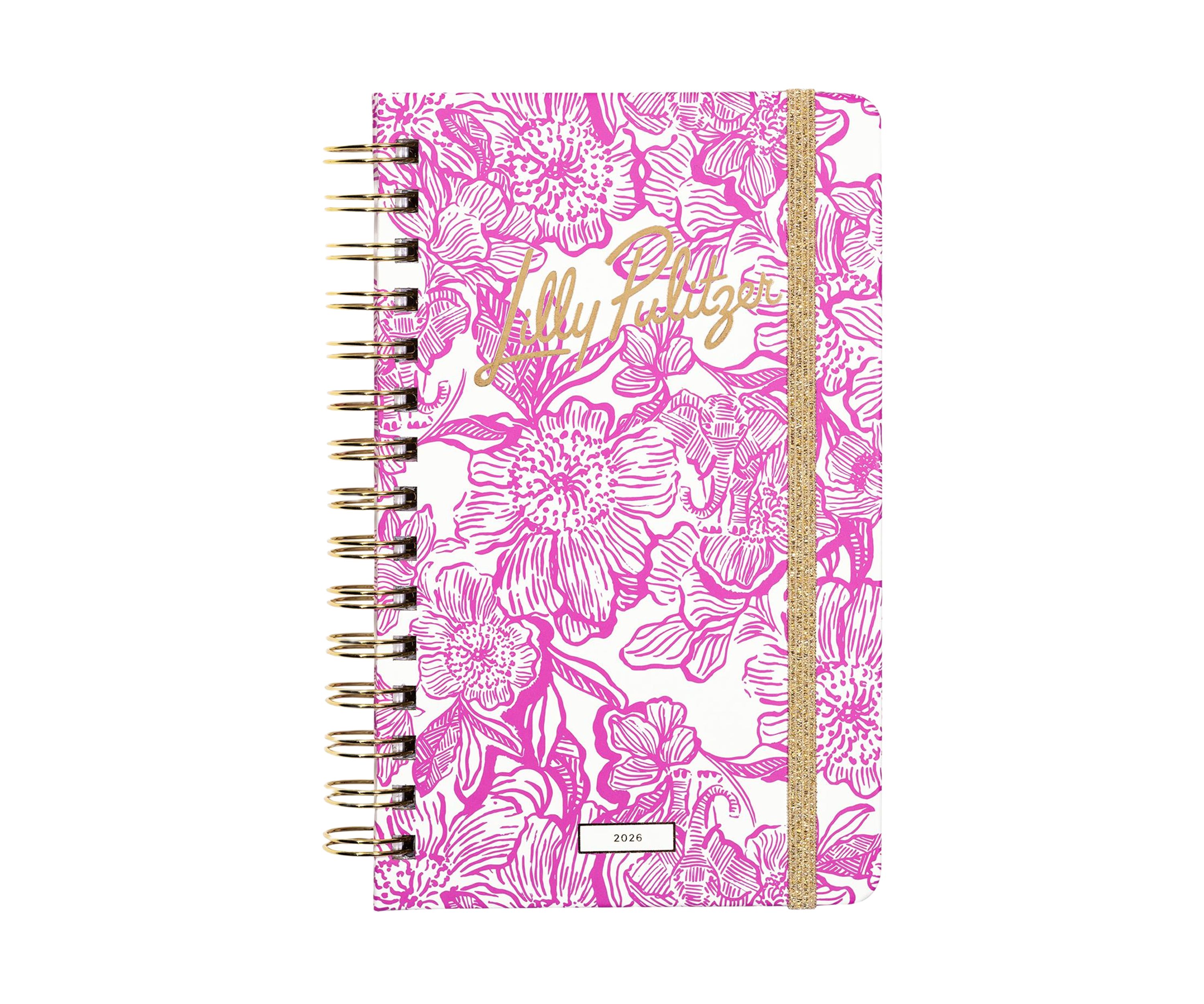 Medium 12 Month Agenda, Unforgettable Pink