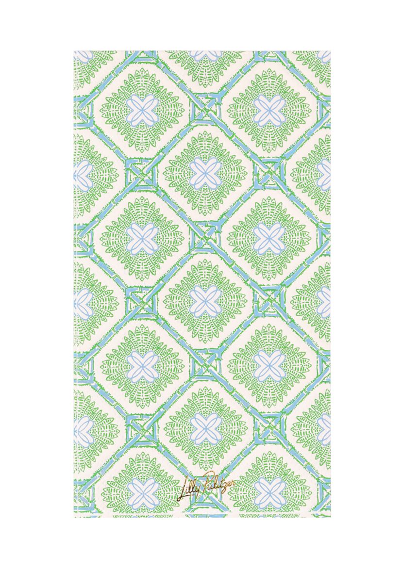 Paper Dinner Napkins, Bamboo Logo Trellis
