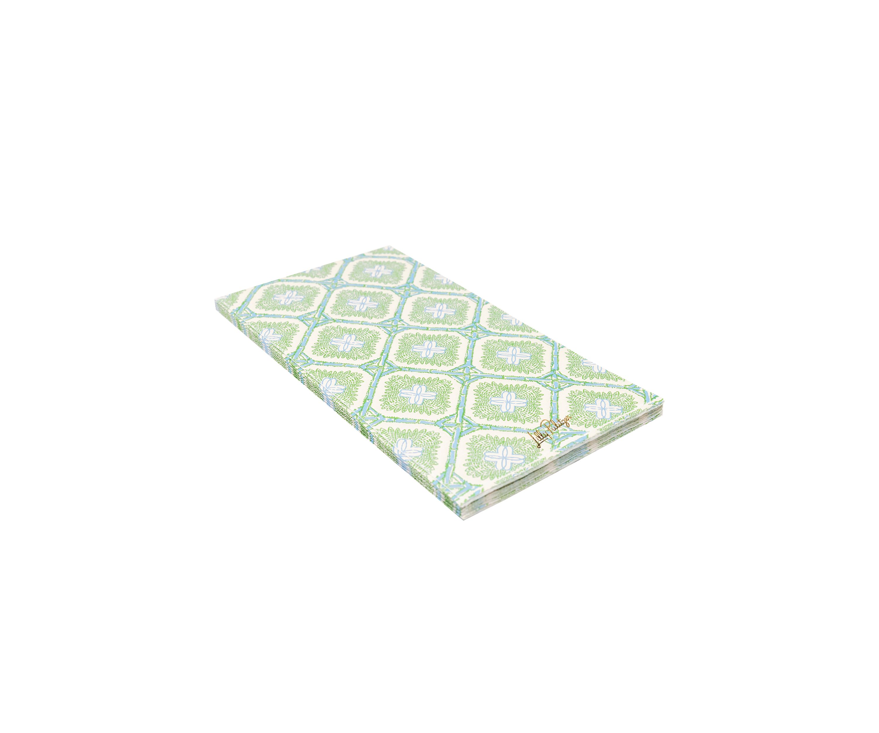 Paper Dinner Napkins, Bamboo Logo Trellis