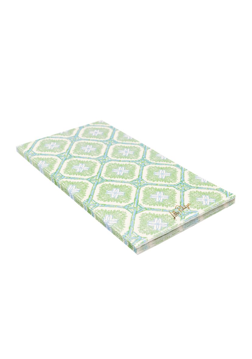 Paper Dinner Napkins, Bamboo Logo Trellis