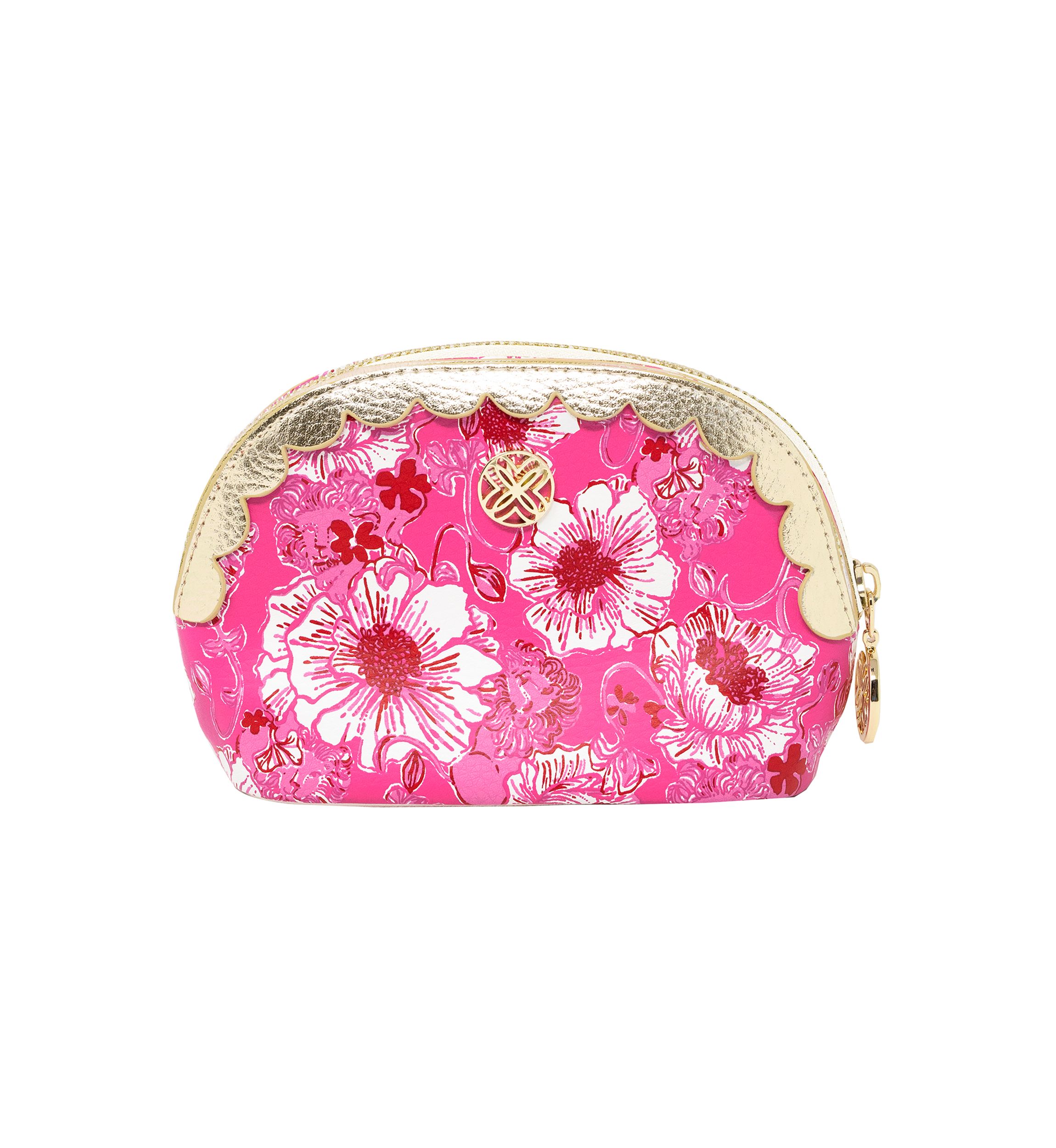 Scallop Pouch Set, Glowing Gardens/Feeling Poppy
