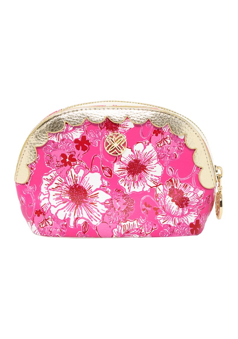 Scallop Pouch Set, Glowing Gardens/Feeling Poppy