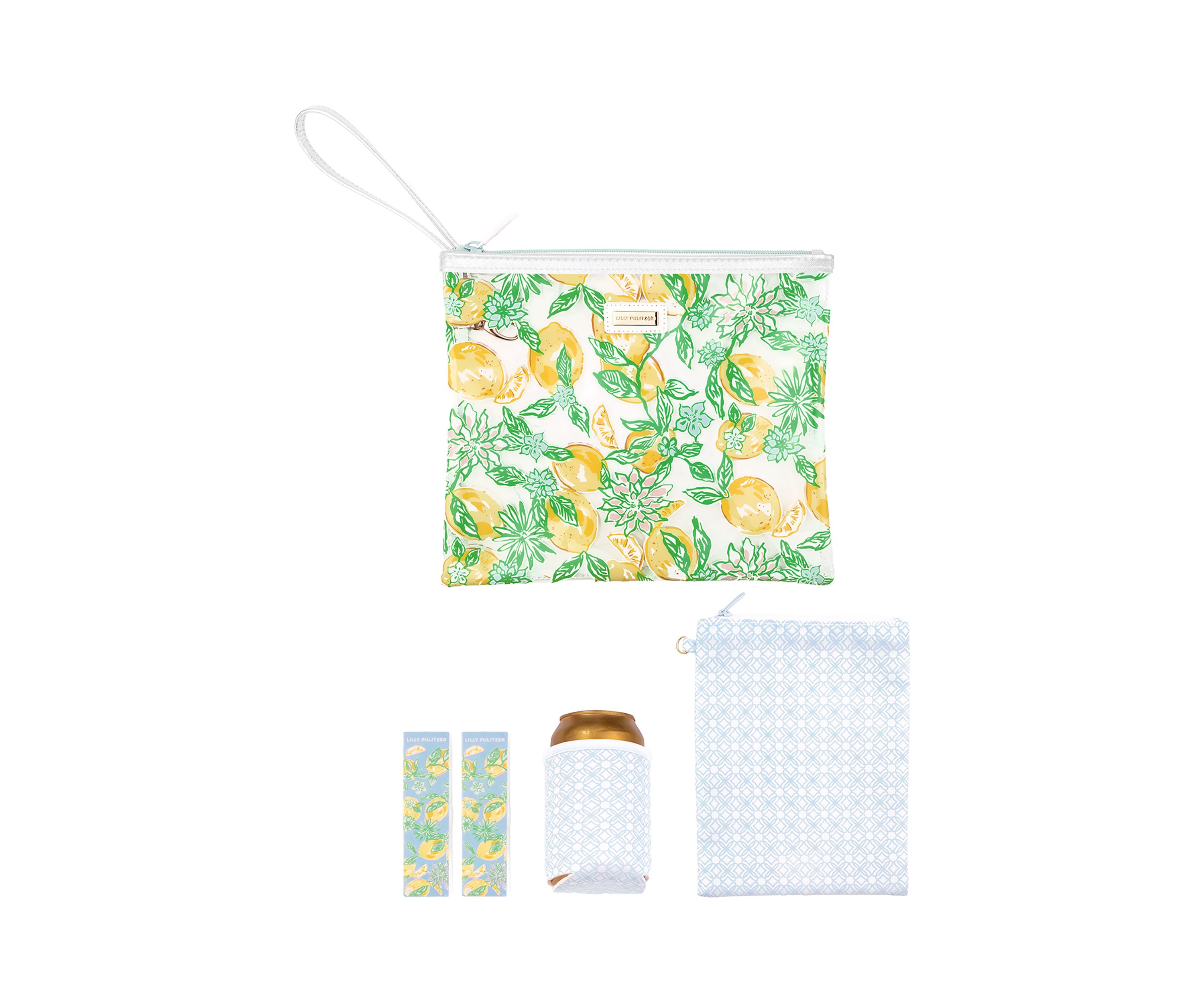 Make Lemonade Beach Day Pouch
