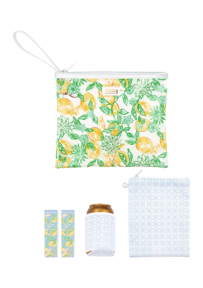 Make Lemonade Beach Day Pouch