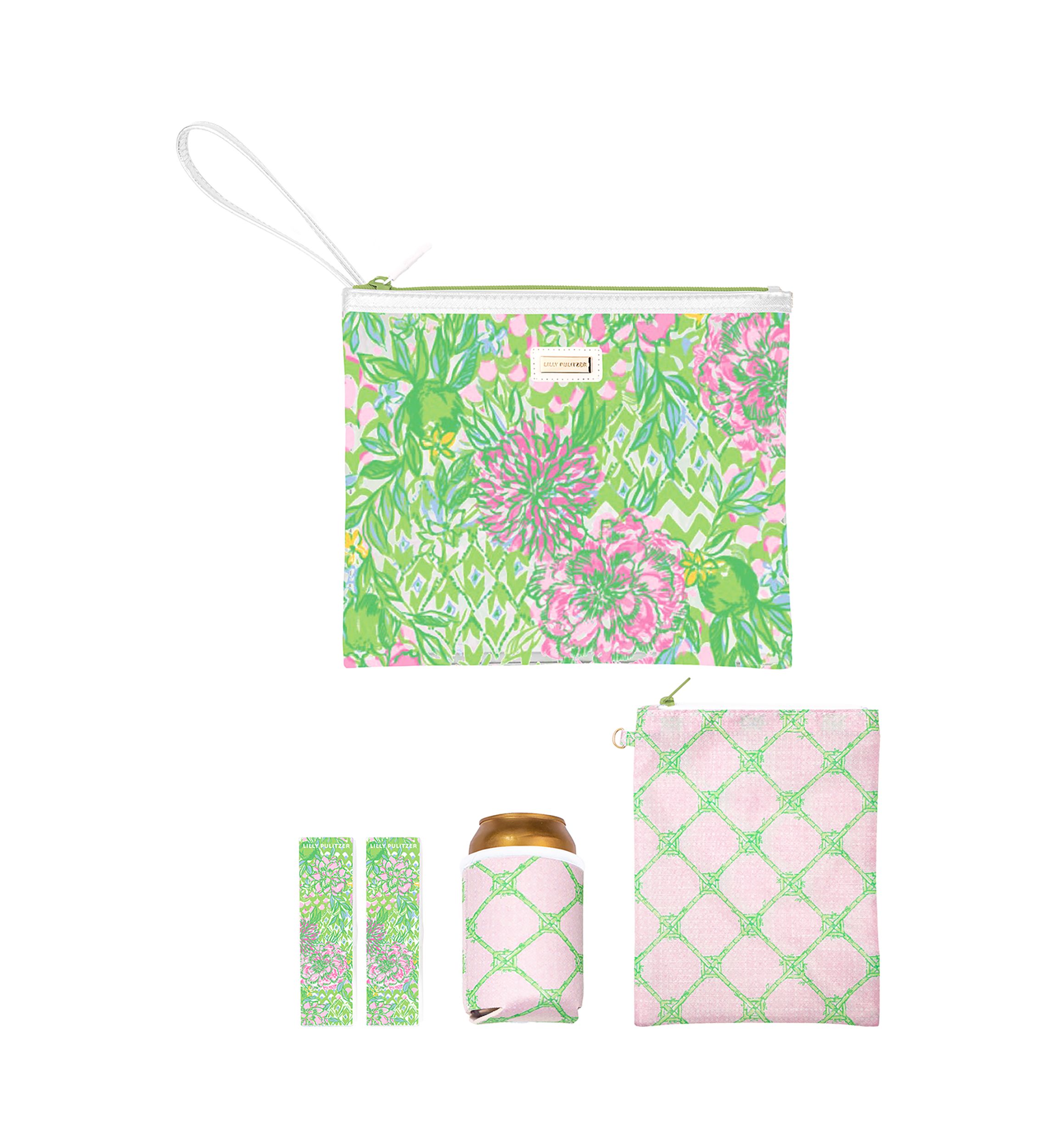 Lime Feeling Good Beach Day Pouch