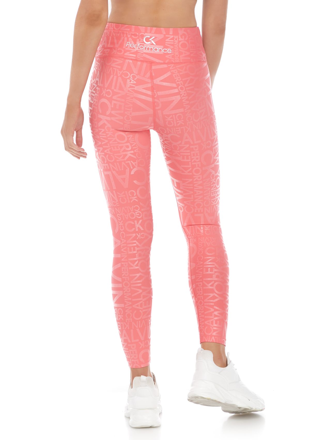 Foil Animal Print High Waist 7/8 Leggings 