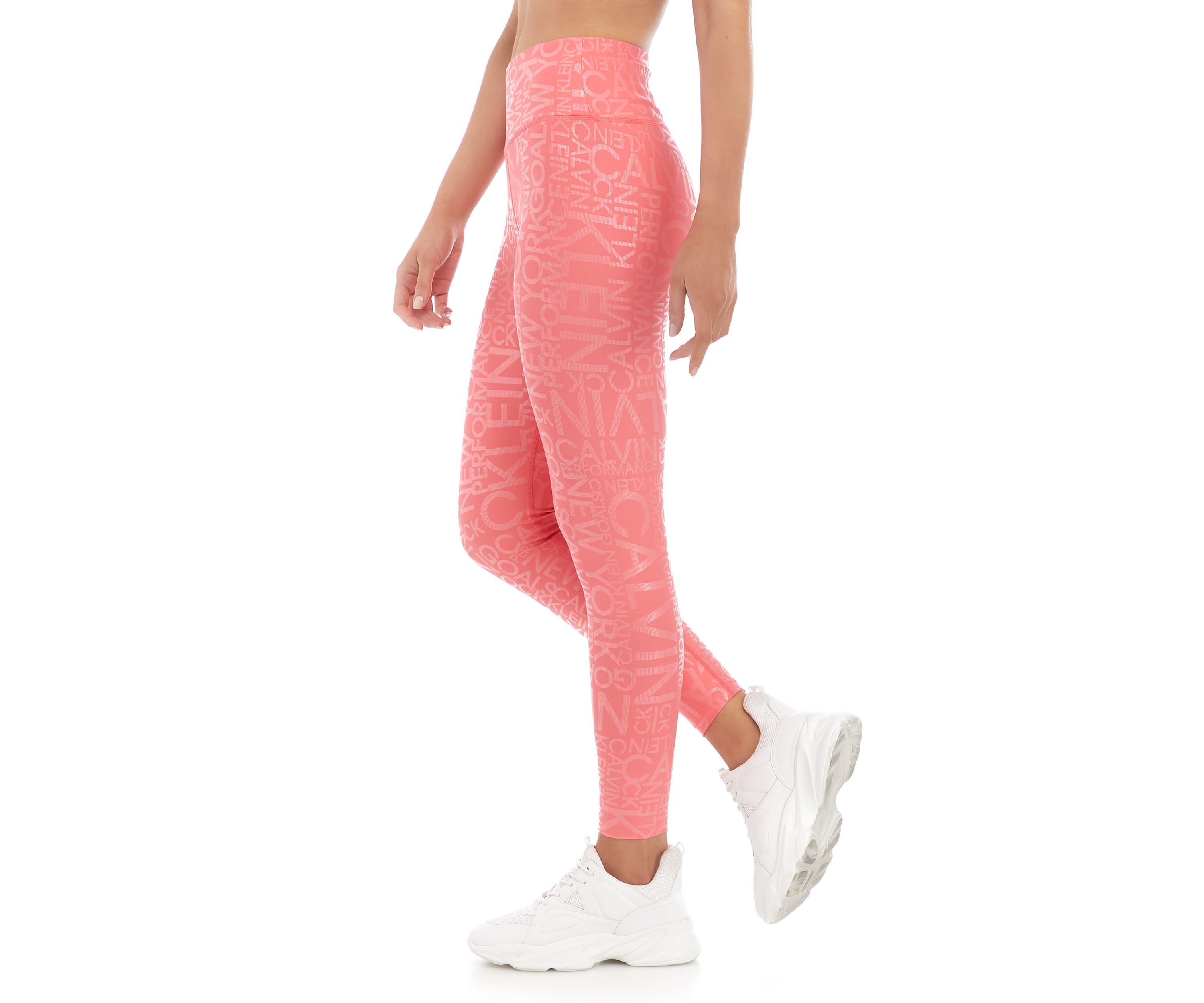 Foil Animal Print High Waist 7/8 Leggings 