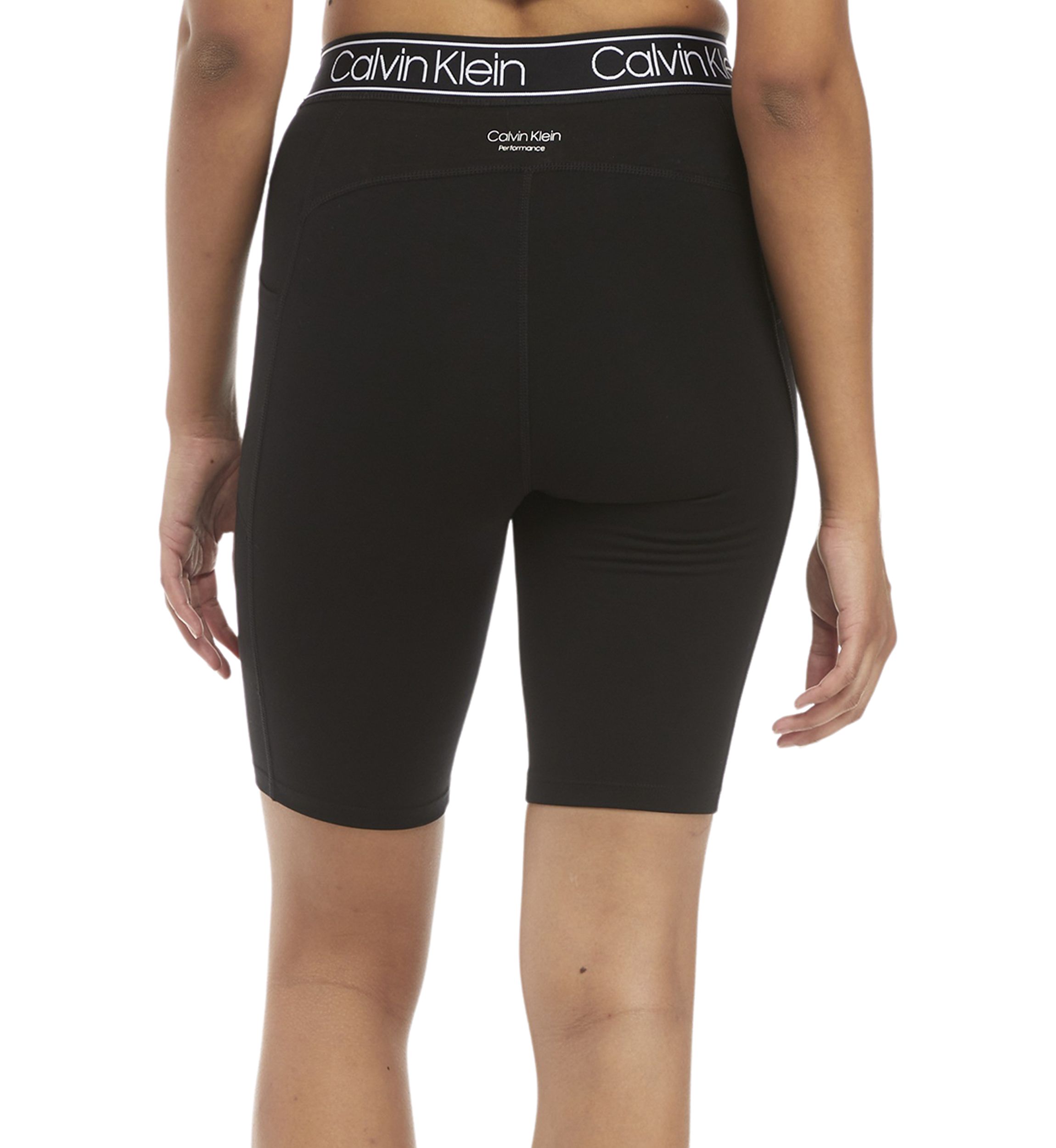 Large Waistband Bike Shorts with Cell Phone Pocket