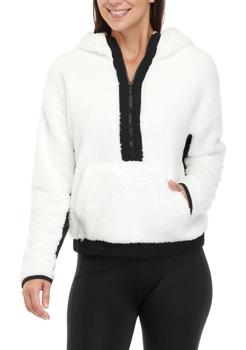 1/4 Zip Sherpa Pullover Jacket