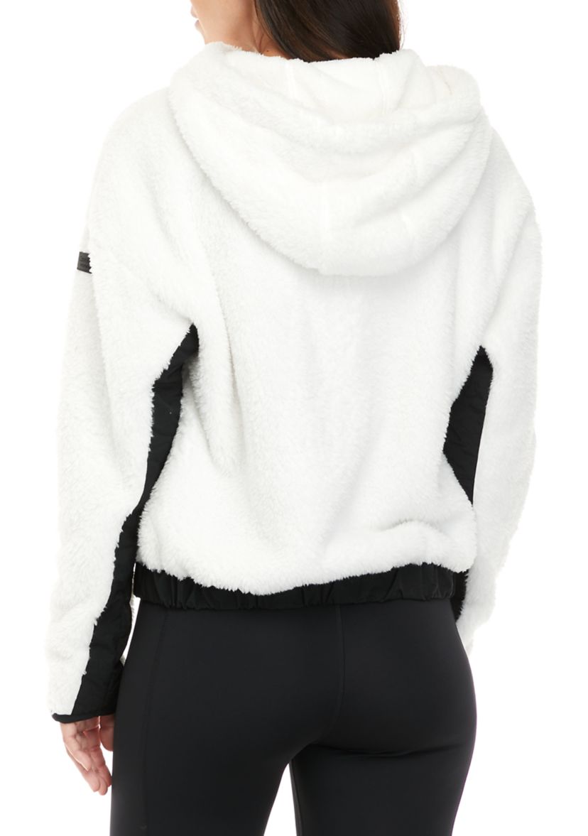 1/4 Zip Sherpa Pullover Jacket
