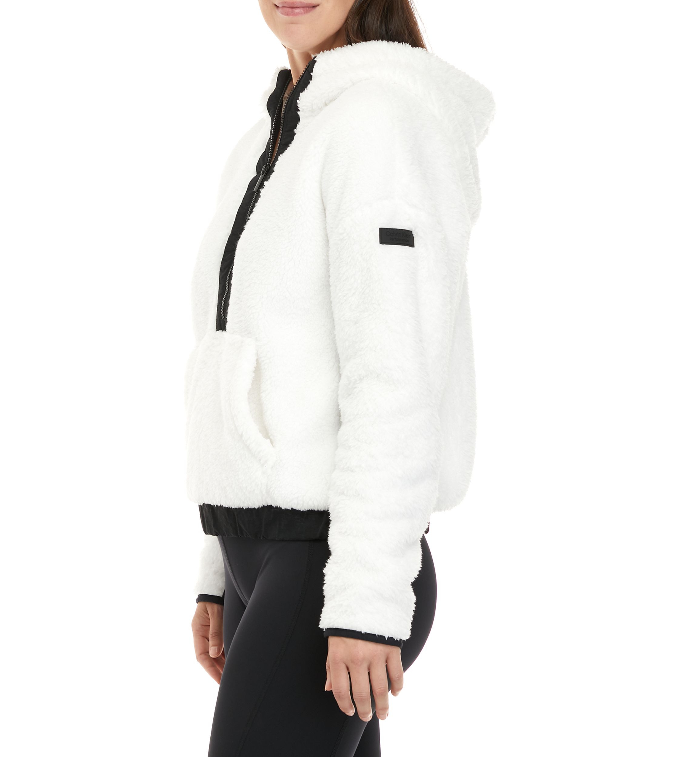 1/4 Zip Sherpa Pullover Jacket