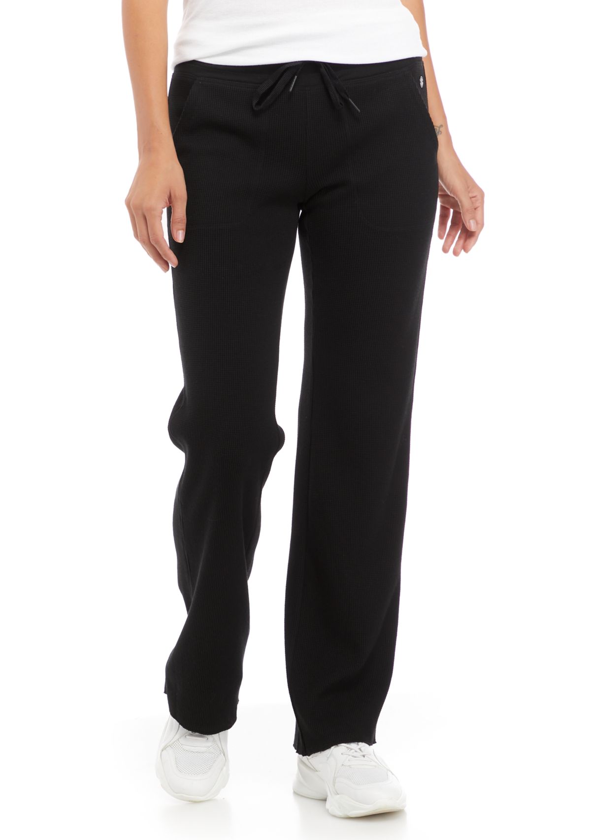 Thermal Wide Leg Pants