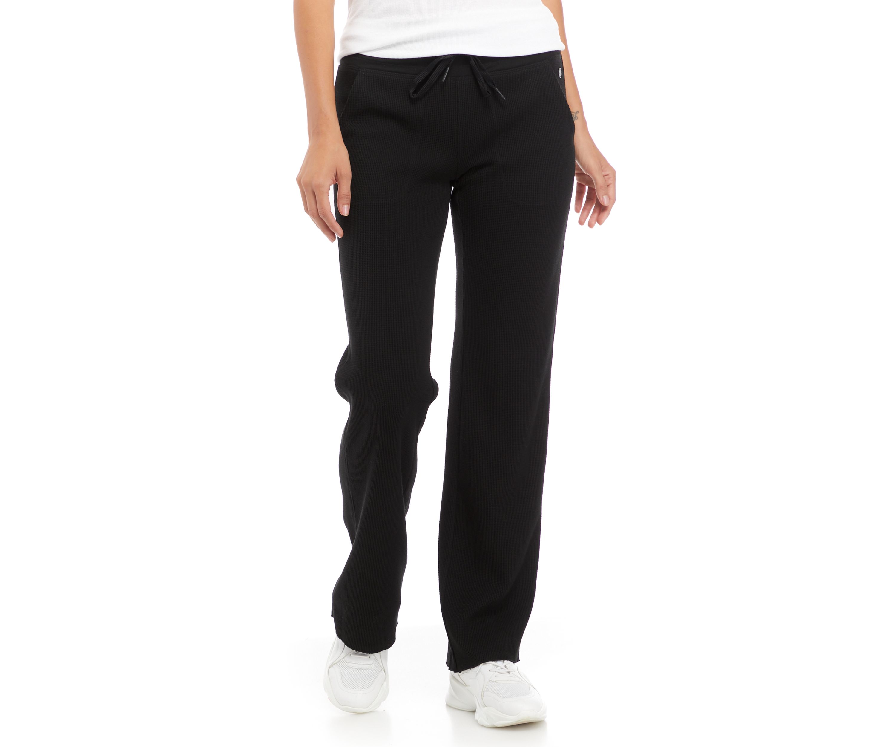 Thermal Wide Leg Pants