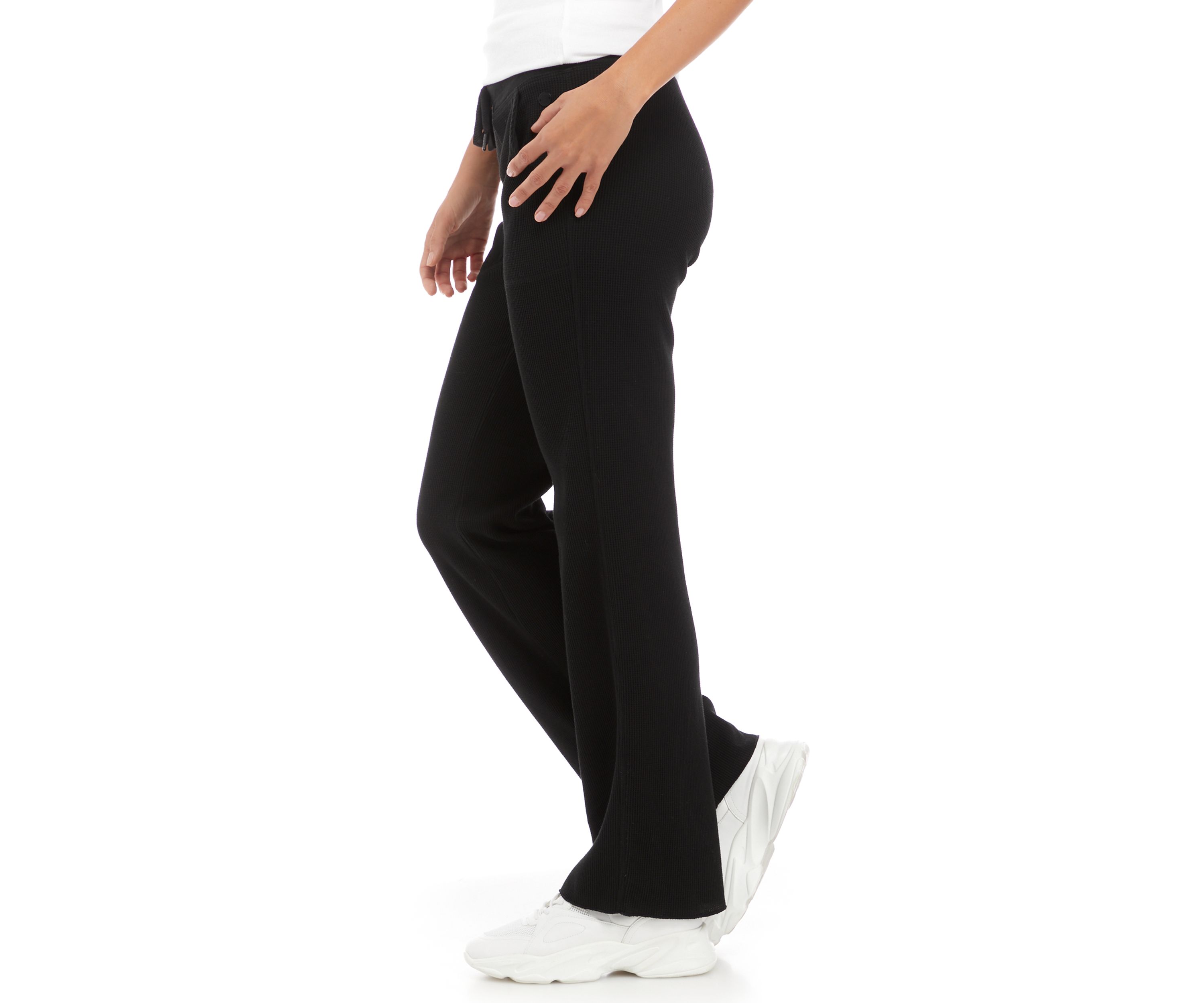 Thermal Wide Leg Pants