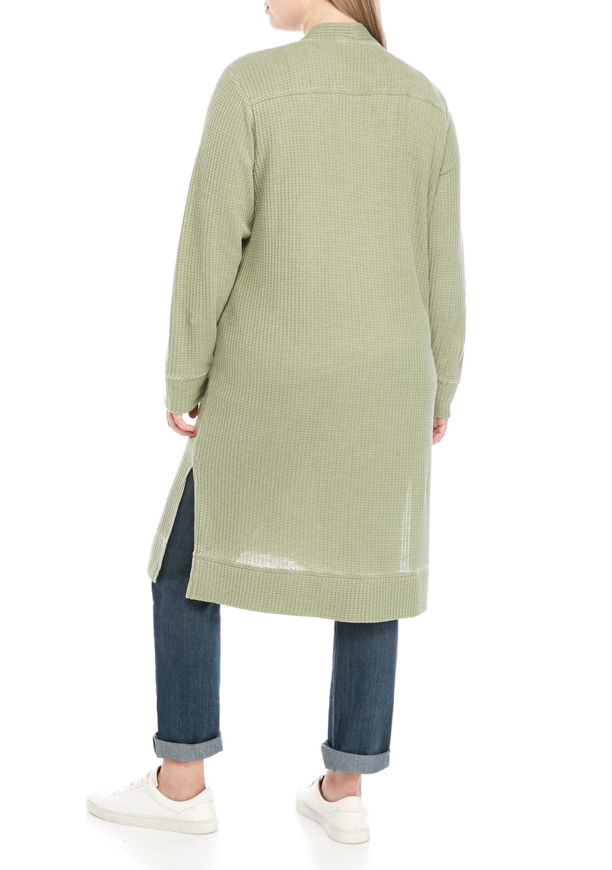 Plus Size Waffle Duster 